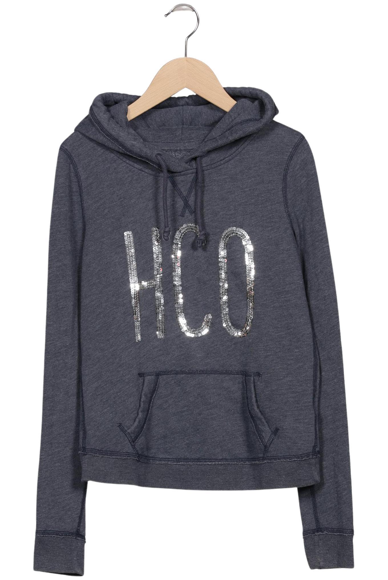 

Hollister Damen Kapuzenpullover, marineblau, Gr. 36