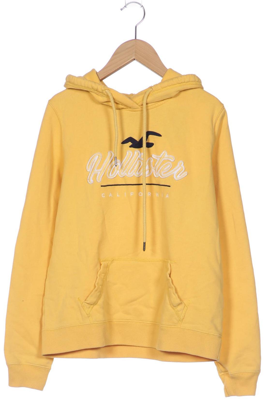 

Hollister Damen Kapuzenpullover, gelb