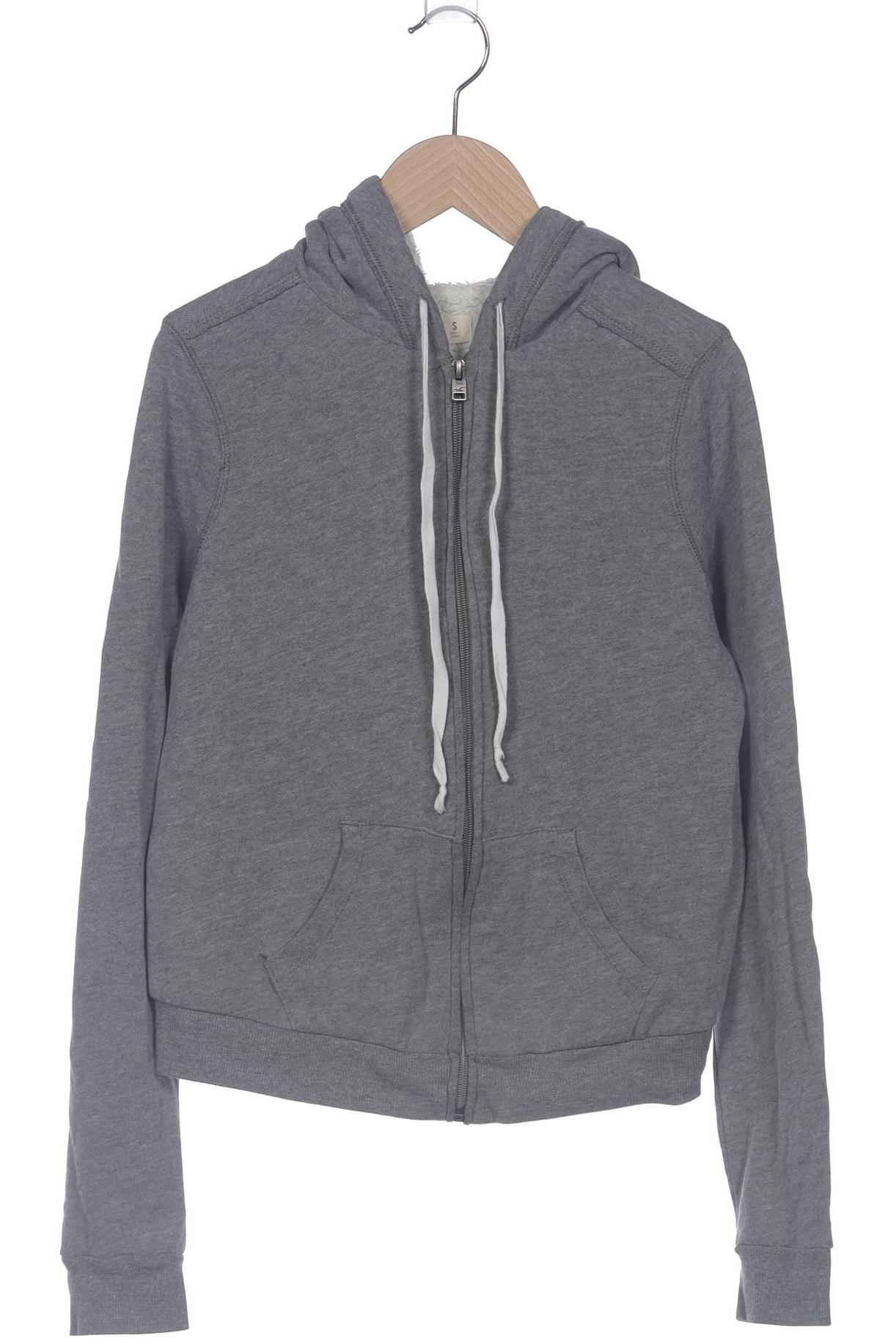 

Hollister Damen Kapuzenpullover, grau, Gr. 36