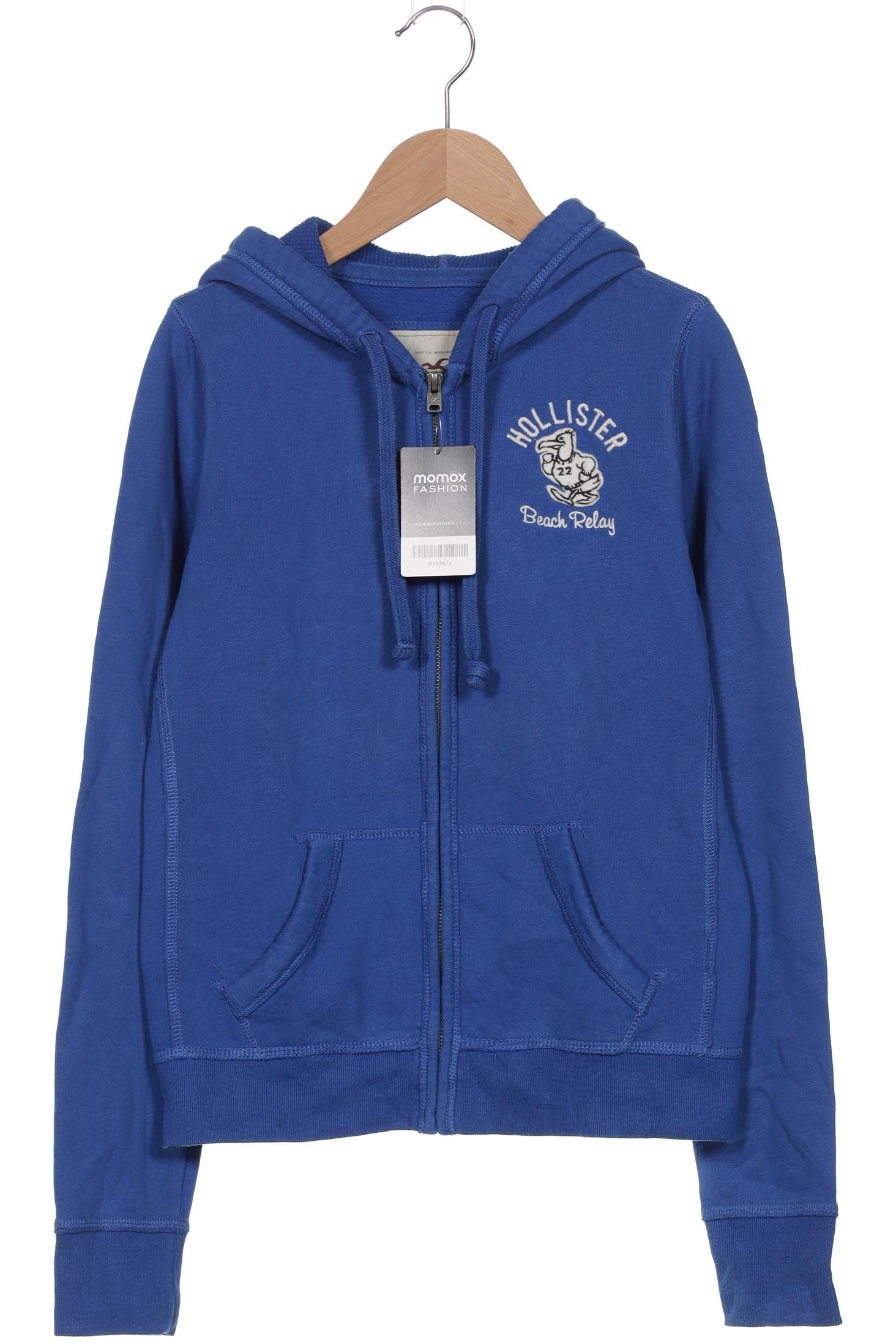 

Hollister Damen Kapuzenpullover, blau, Gr. 38