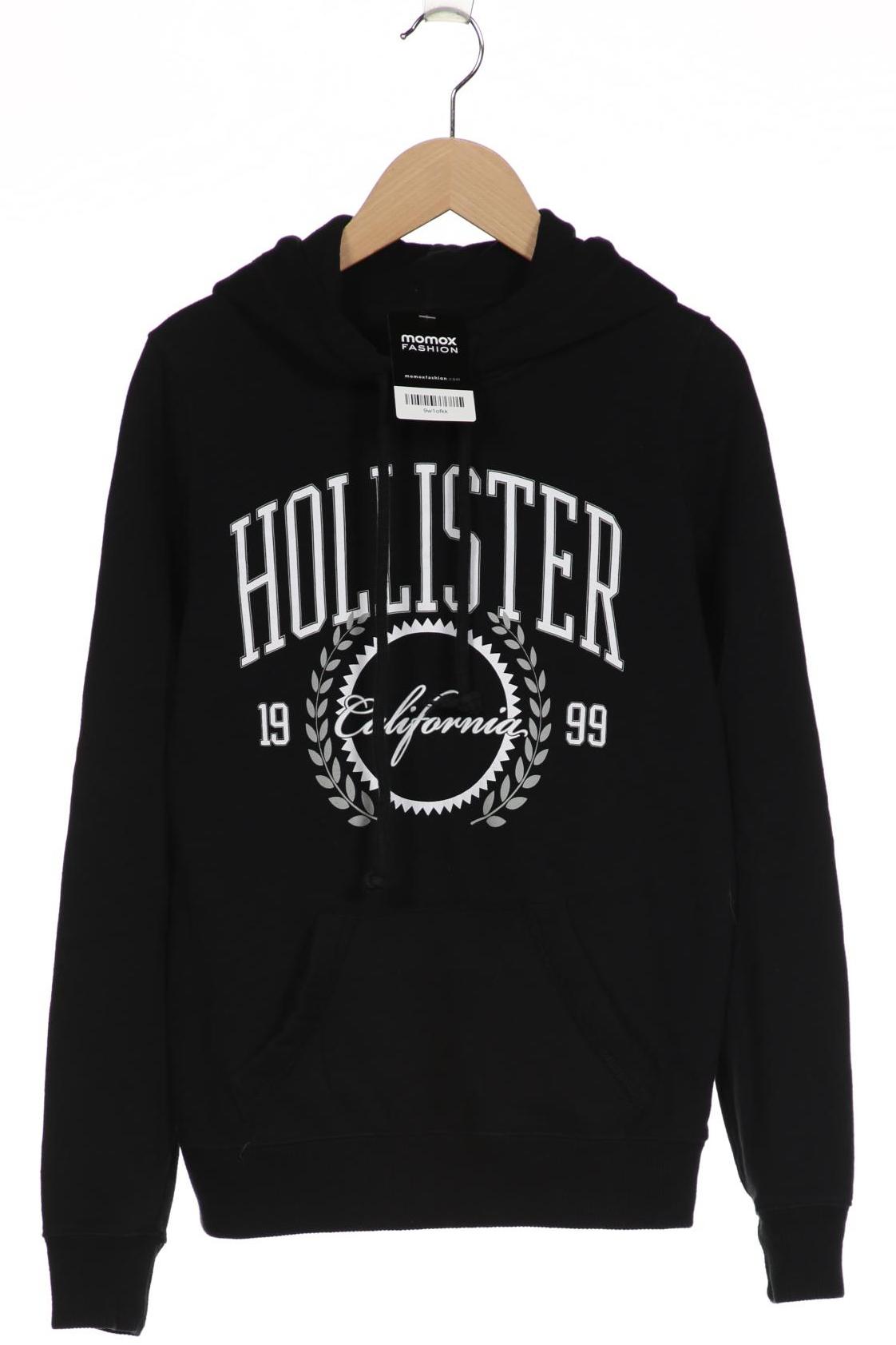 

Hollister Damen Kapuzenpullover, schwarz