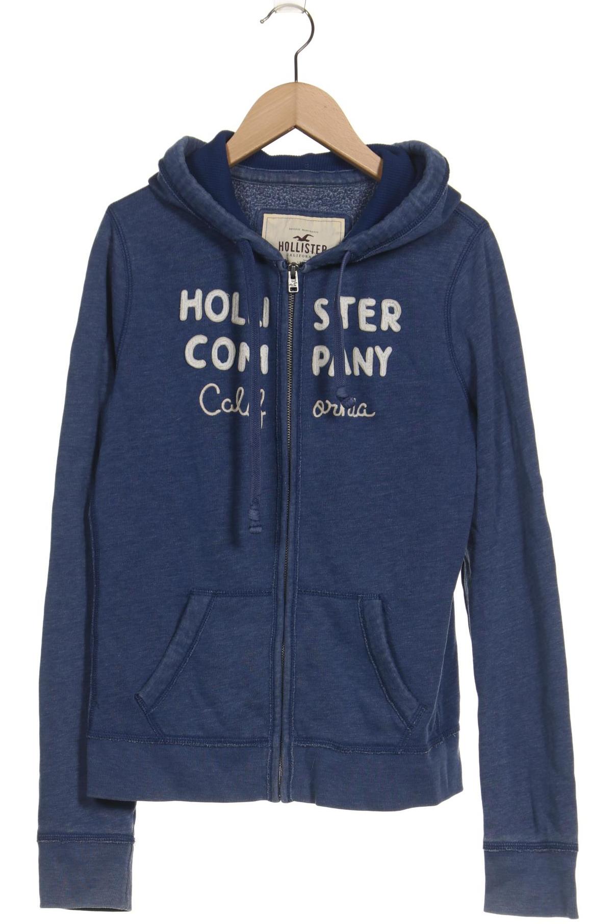 

Hollister Damen Kapuzenpullover, blau, Gr. 42