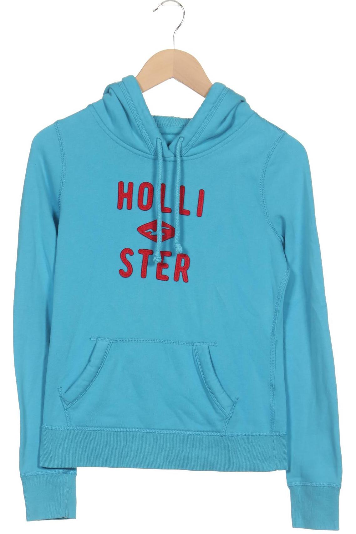 

Hollister Damen Kapuzenpullover, blau, Gr. 36