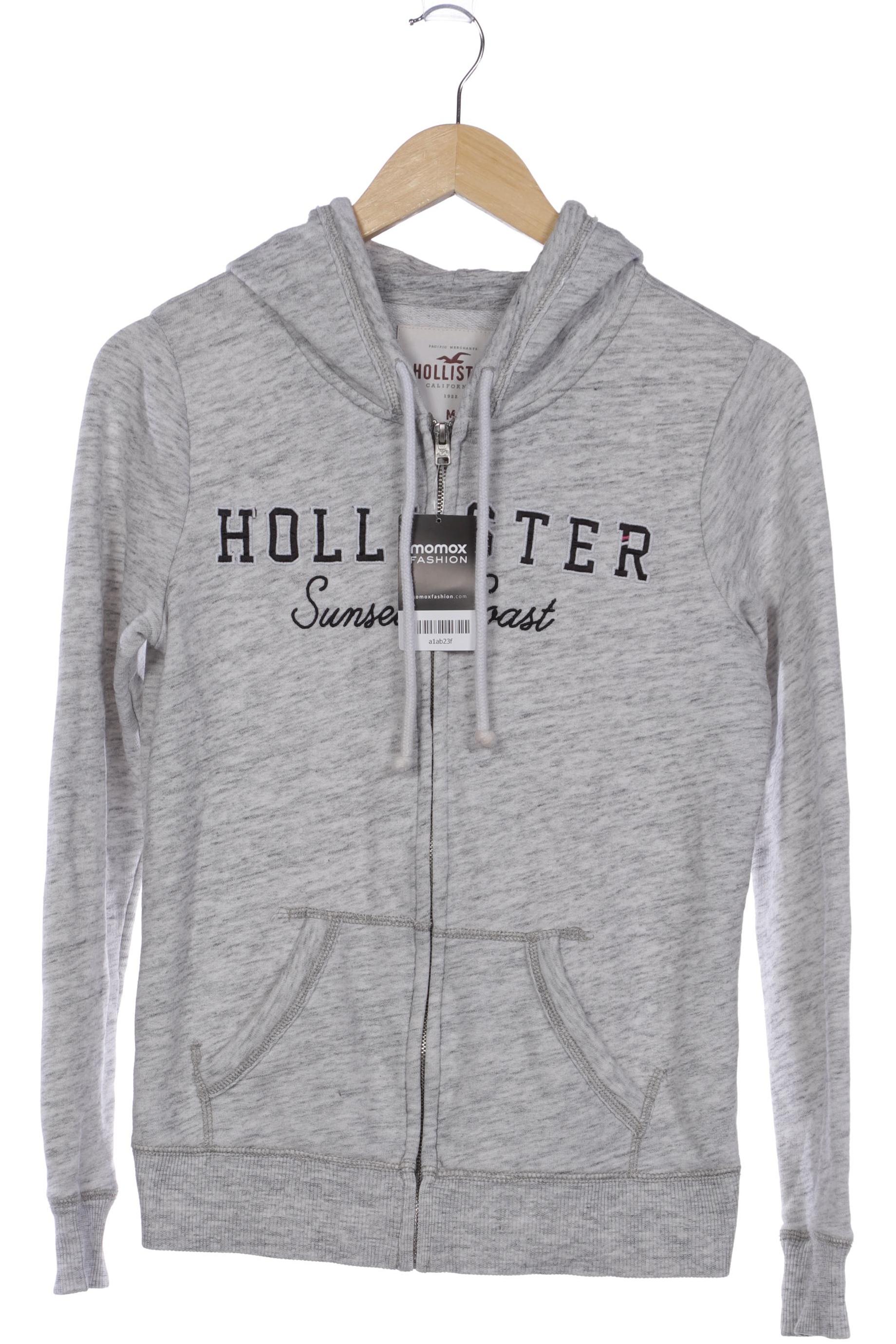 

Hollister Damen Kapuzenpullover, grau, Gr. 38