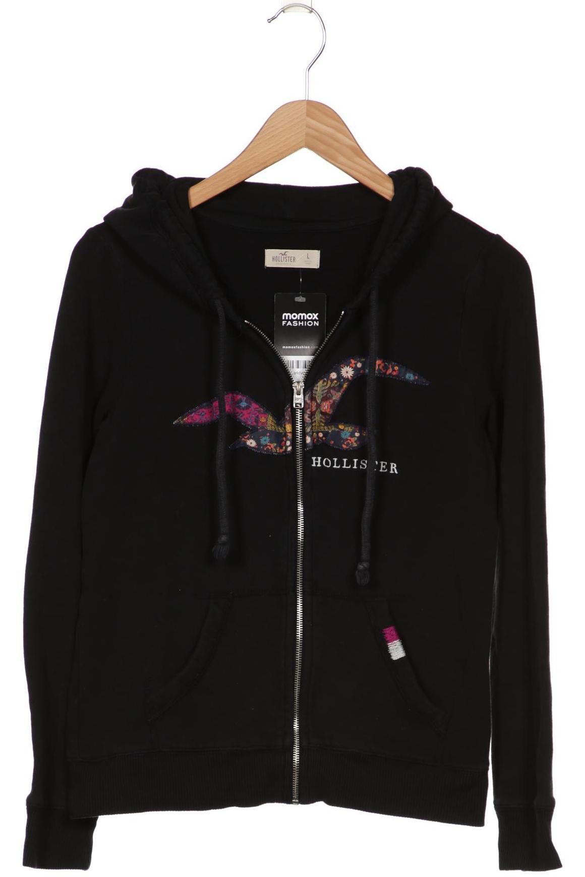

Hollister Damen Kapuzenpullover, schwarz, Gr. 42