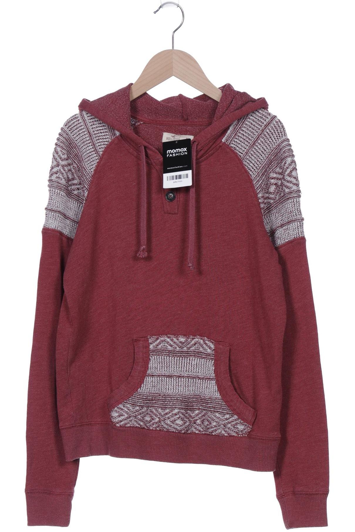 

Hollister Damen Kapuzenpullover, bordeaux, Gr. 38