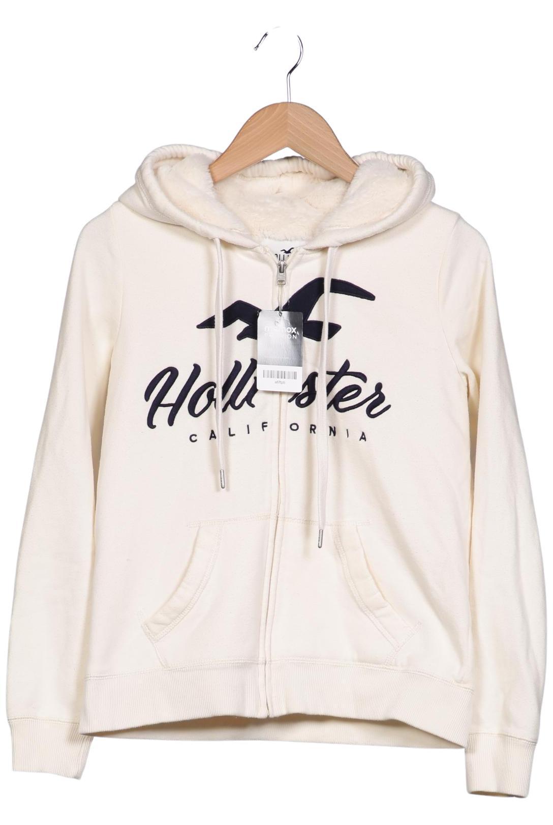 

Hollister Damen Kapuzenpullover, cremeweiß, Gr. 36
