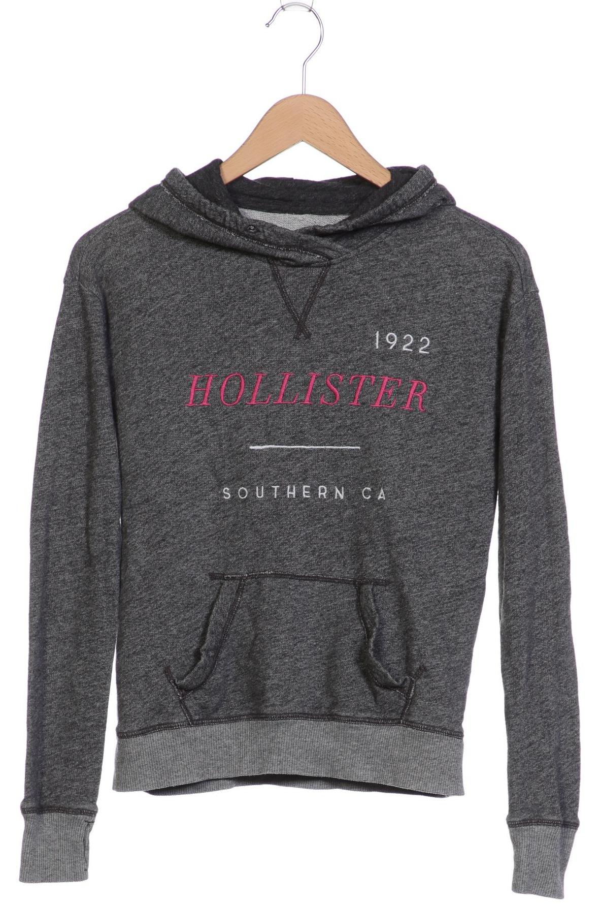 

Hollister Damen Kapuzenpullover, grau, Gr. 34