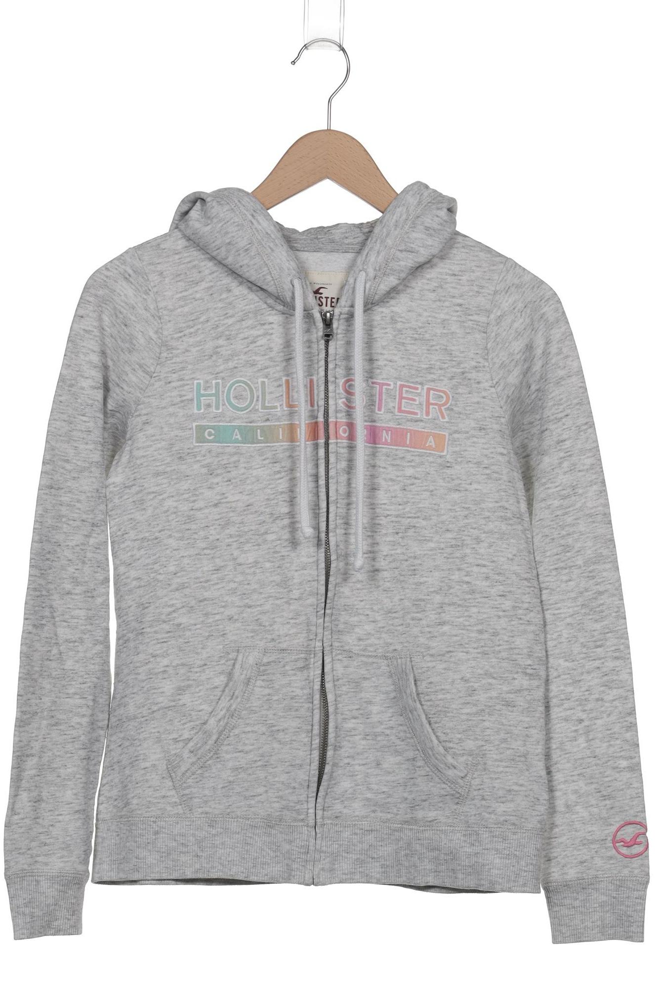 

Hollister Damen Kapuzenpullover, grau, Gr. 38