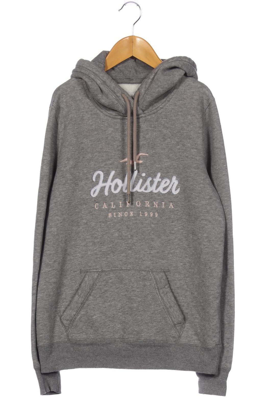 

Hollister Damen Kapuzenpullover, grau, Gr. 38