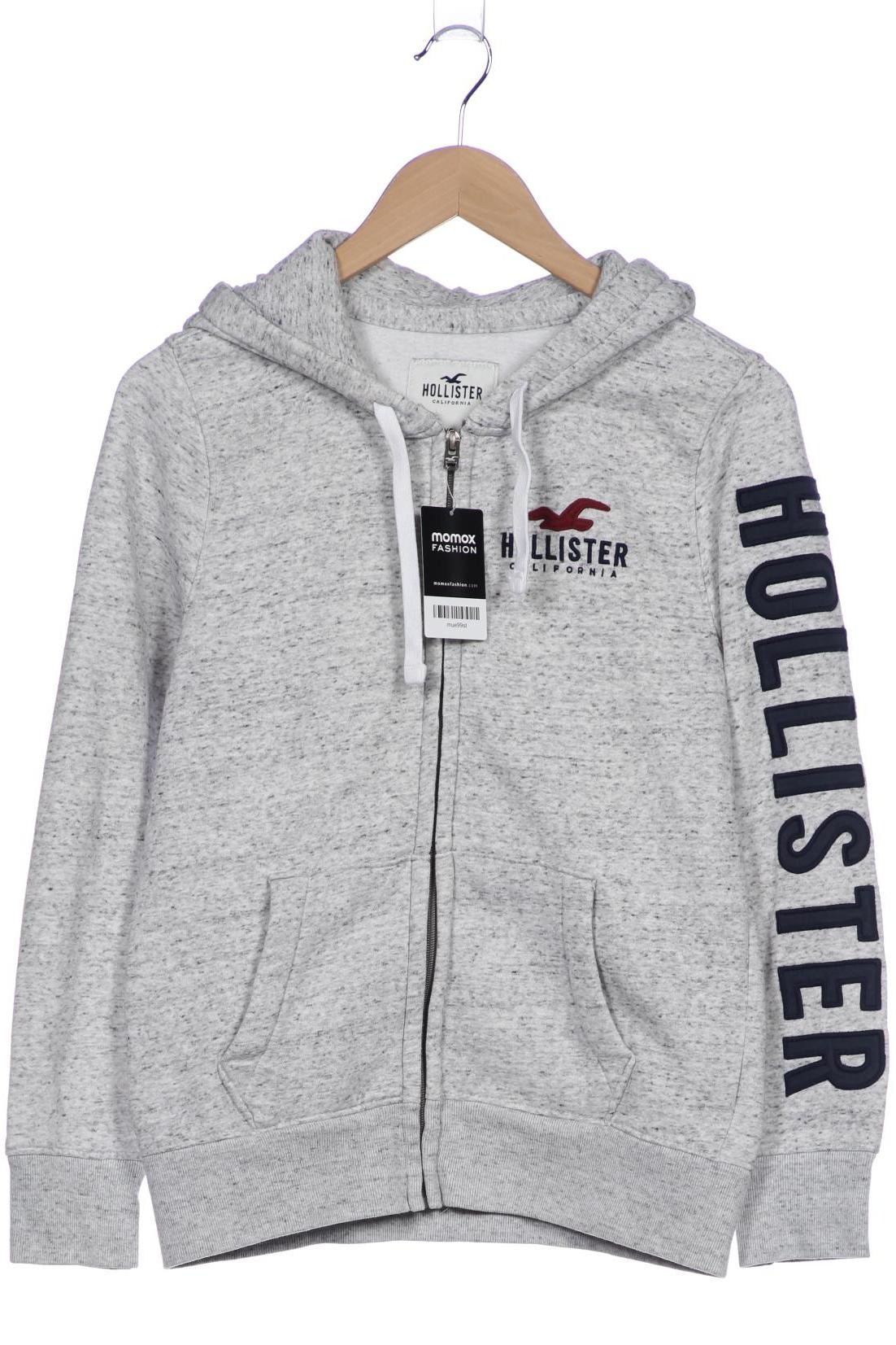 

Hollister Damen Kapuzenpullover, grau, Gr. 34