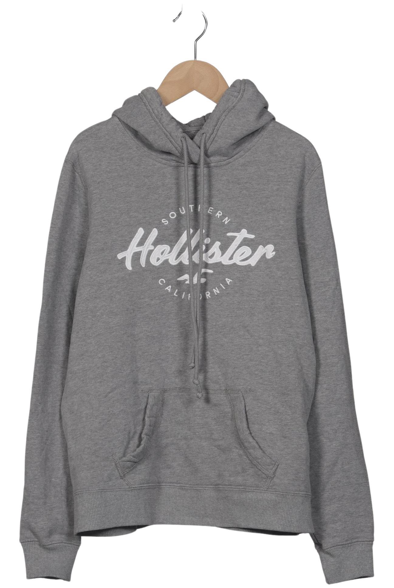

Hollister Damen Kapuzenpullover, grau, Gr. 38