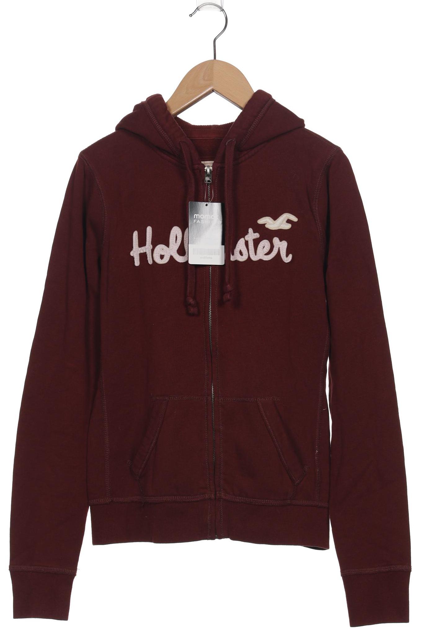 

Hollister Damen Kapuzenpullover, bordeaux, Gr. 38