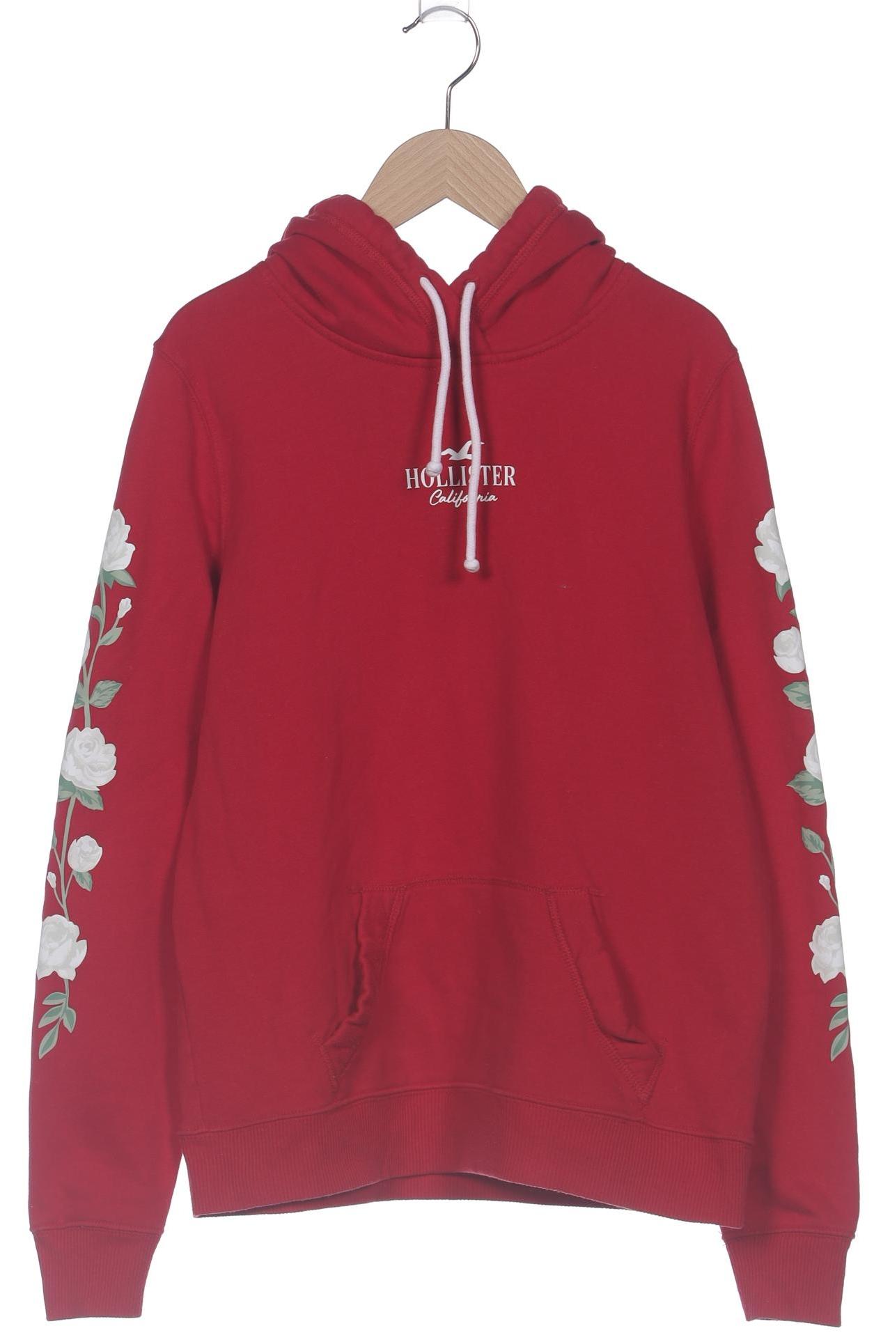 

Hollister Damen Kapuzenpullover, rot, Gr. 36