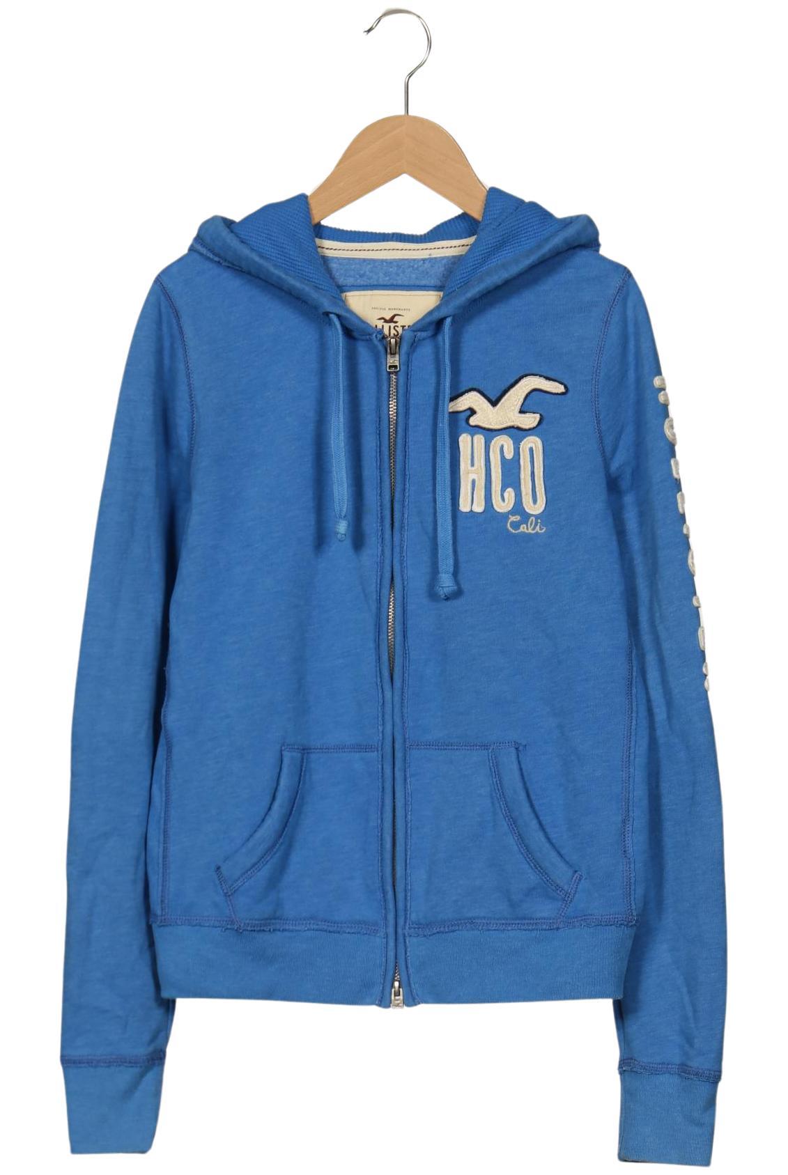 

Hollister Damen Kapuzenpullover, blau, Gr. 42