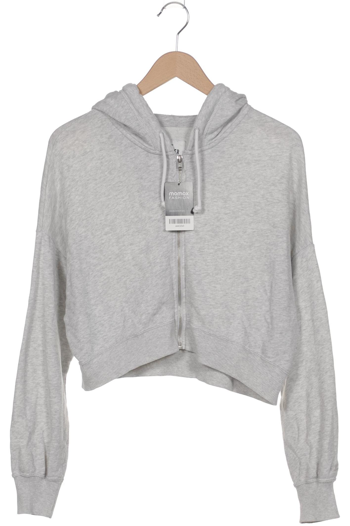 

Hollister Damen Kapuzenpullover, grau, Gr. 36