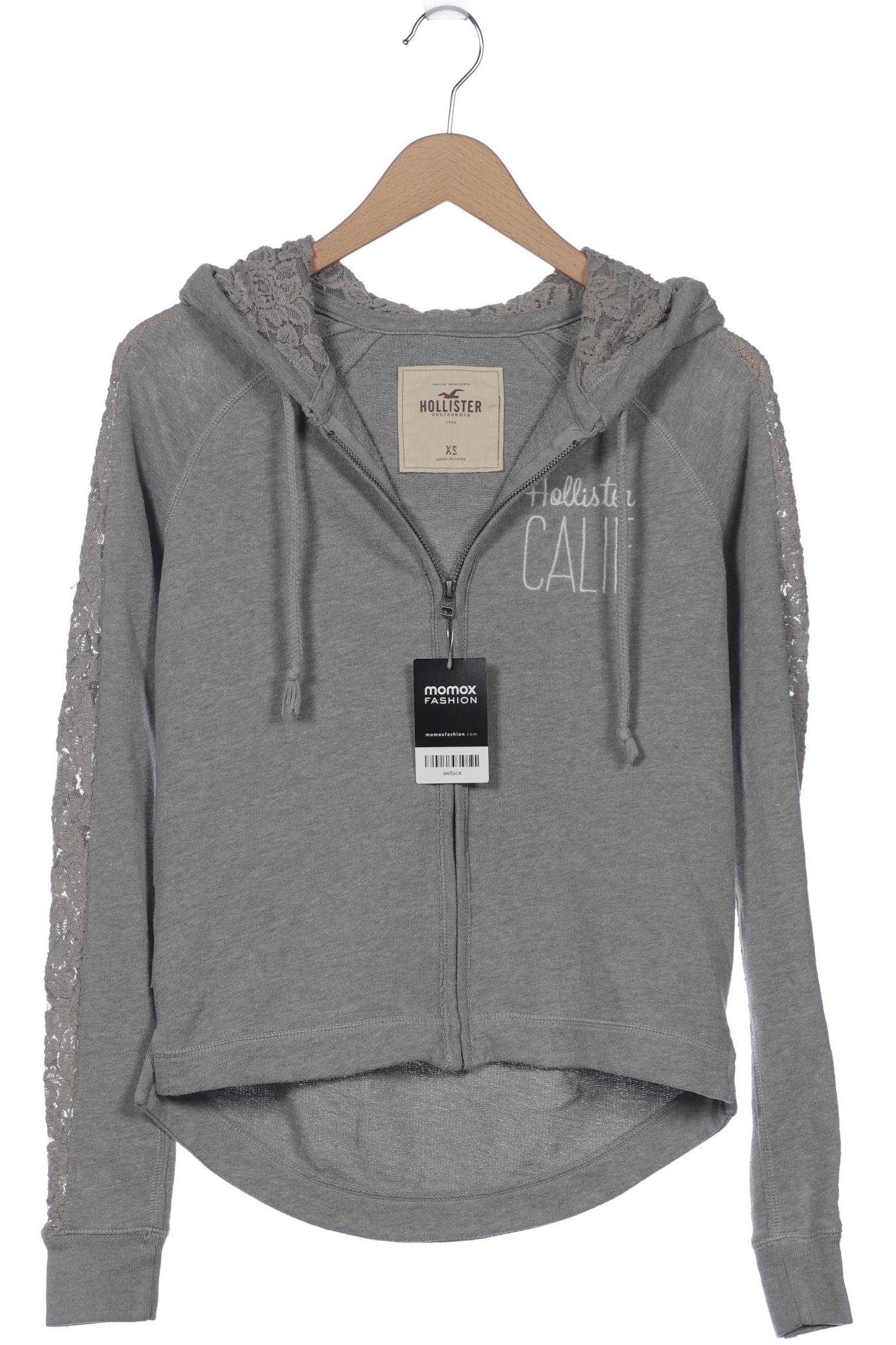 

Hollister Damen Kapuzenpullover, grau