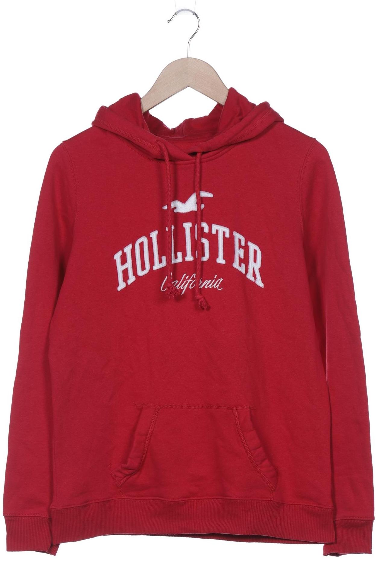 

Hollister Damen Kapuzenpullover, rot, Gr. 38