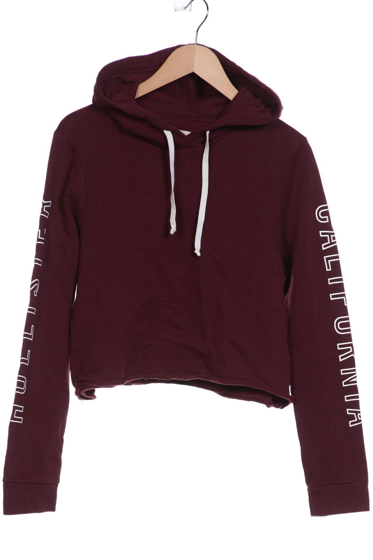 

Hollister Damen Kapuzenpullover, bordeaux, Gr. 42