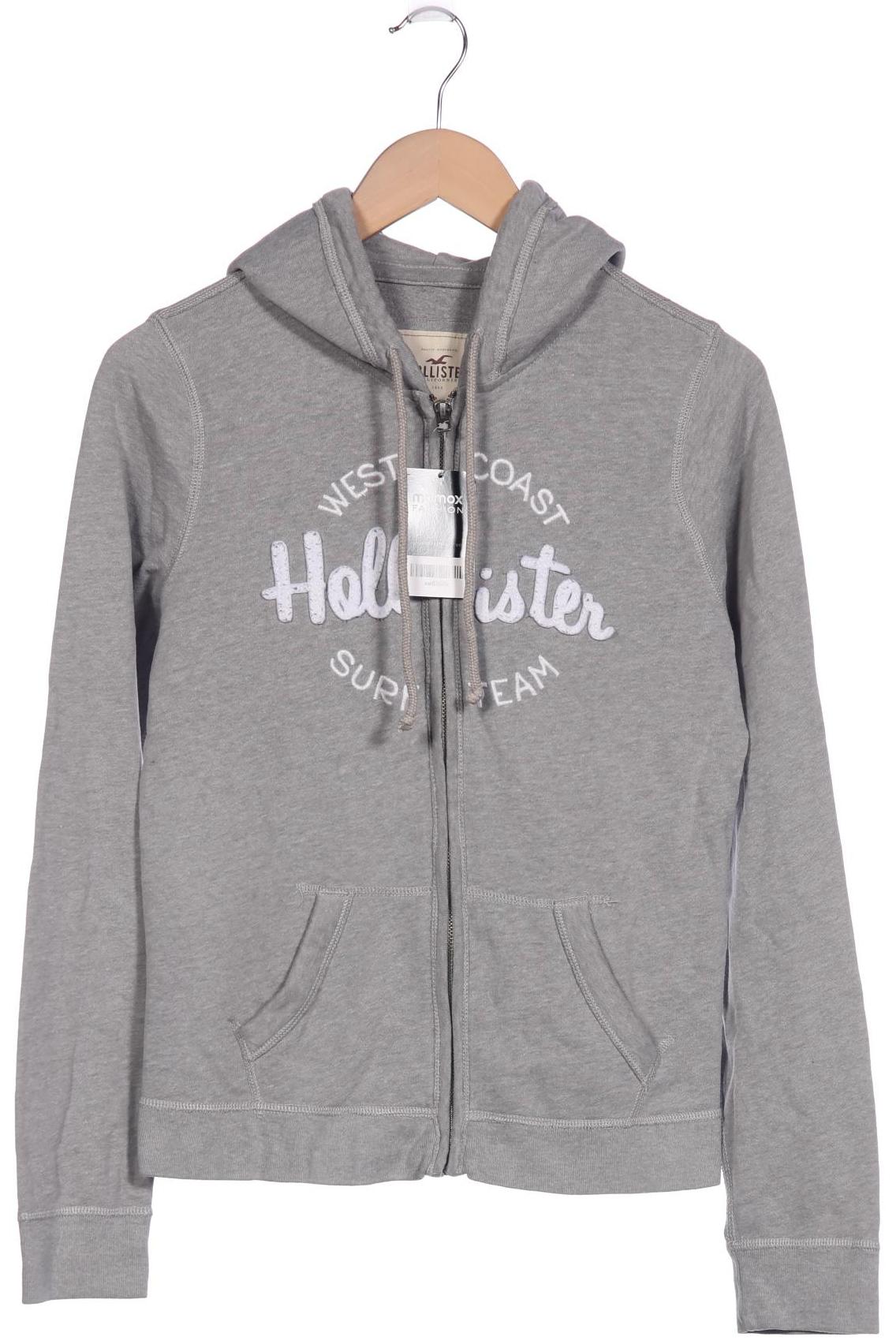

Hollister Damen Kapuzenpullover, grau, Gr. 42