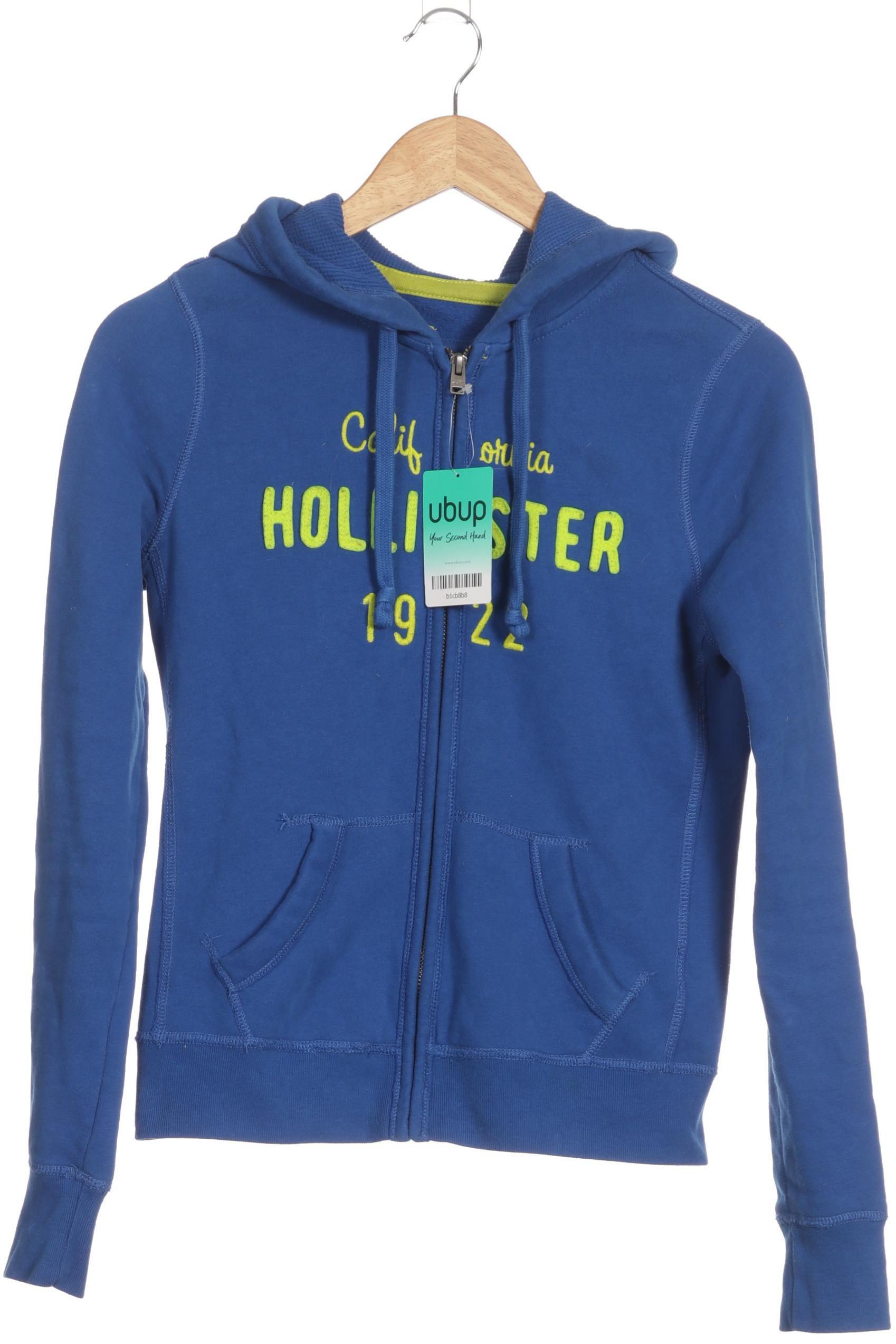 

Hollister Damen Kapuzenpullover, blau, Gr.