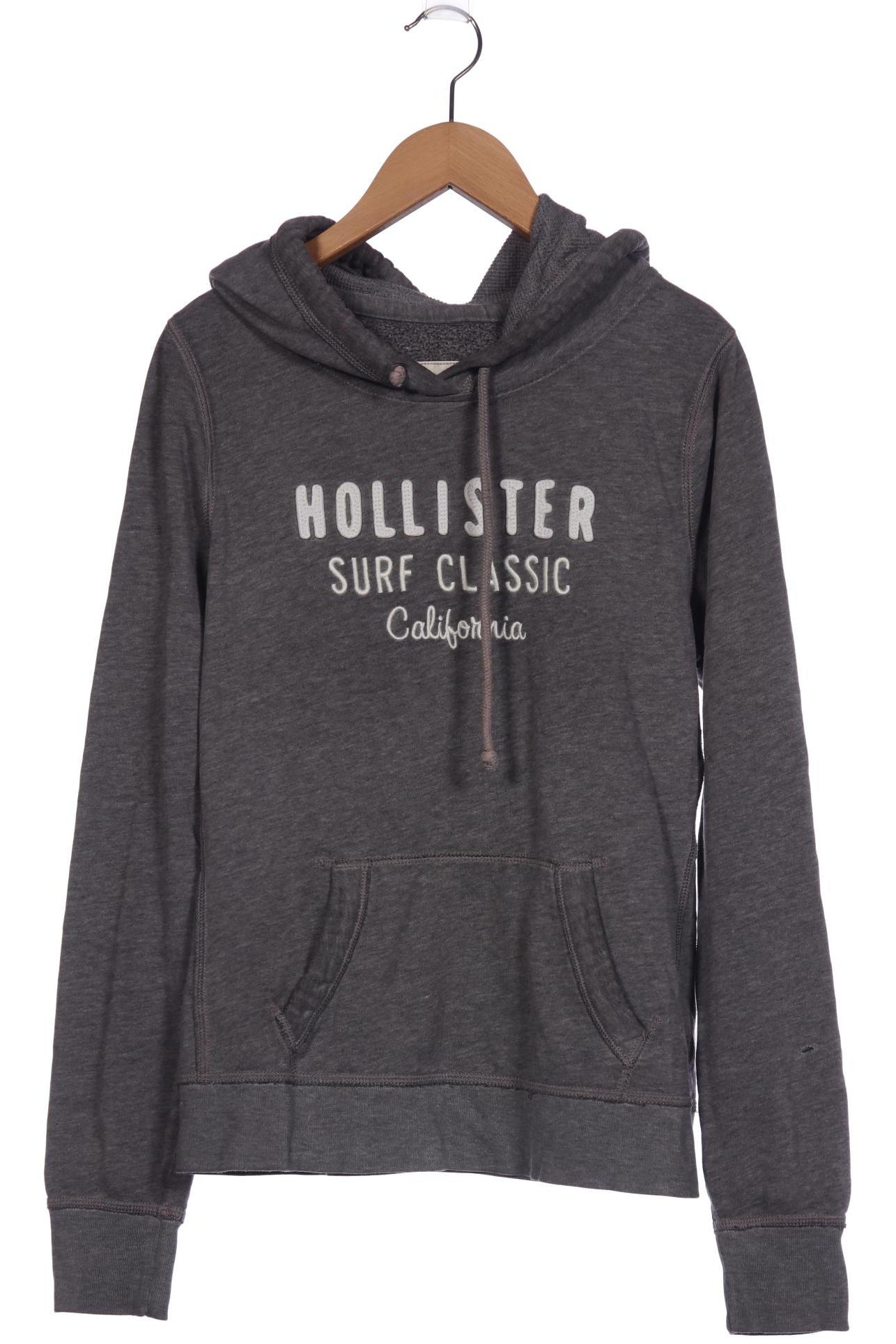 

Hollister Damen Kapuzenpullover, grau, Gr. 42