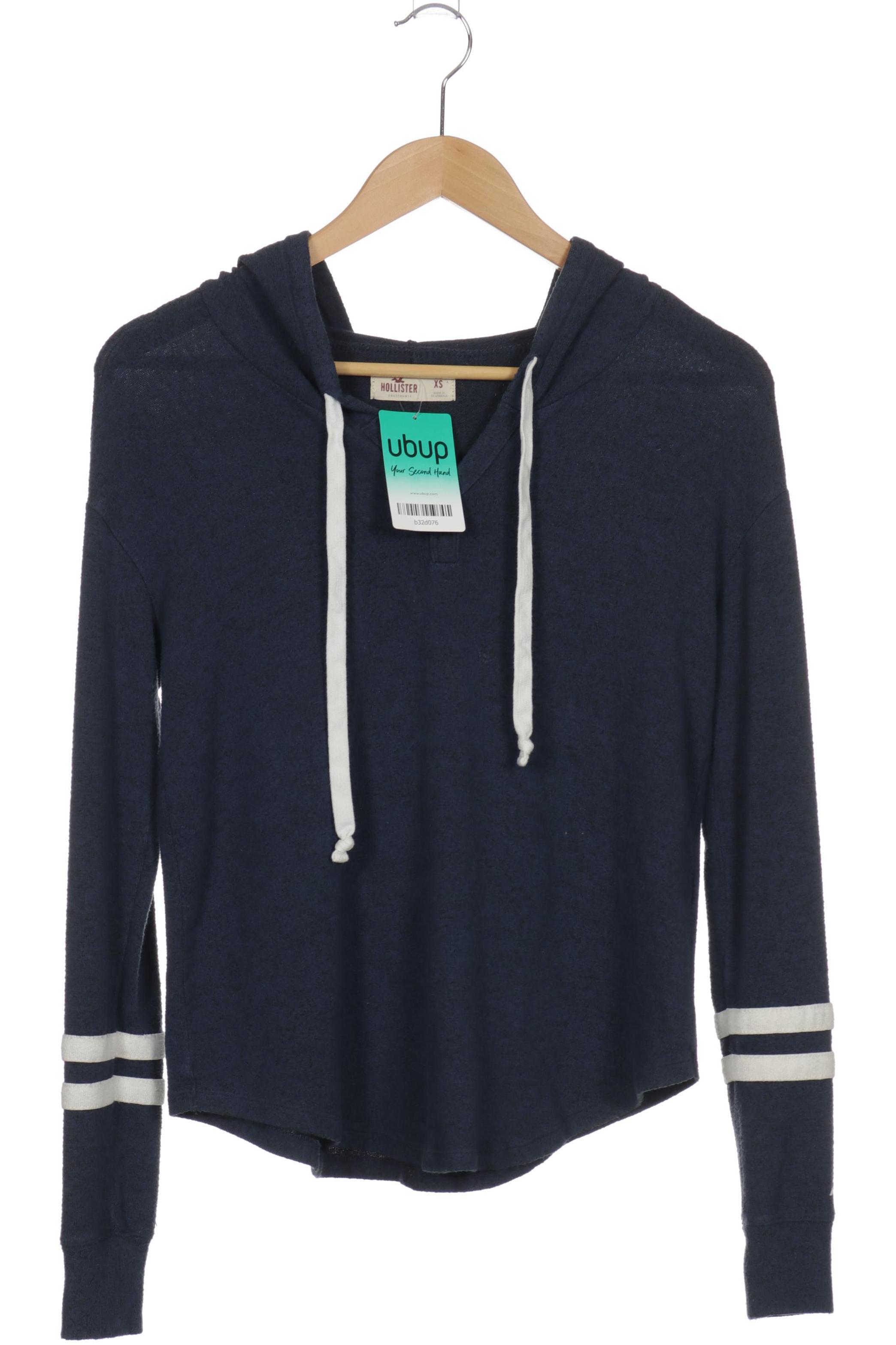 

Hollister Damen Kapuzenpullover, blau, Gr.