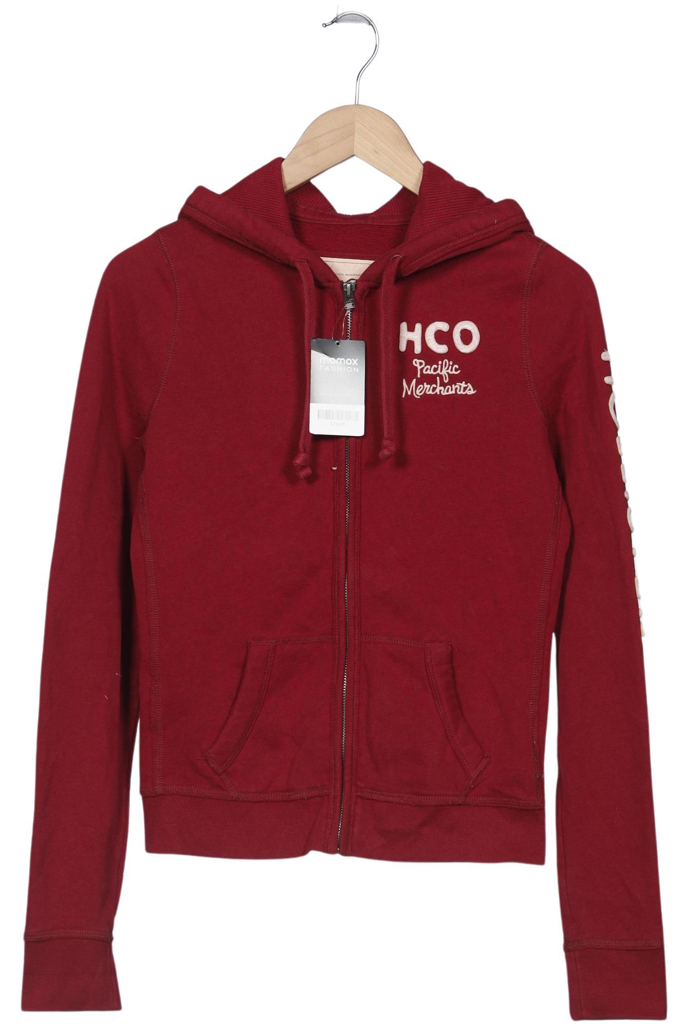 

Hollister Damen Kapuzenpullover, rot, Gr. 38