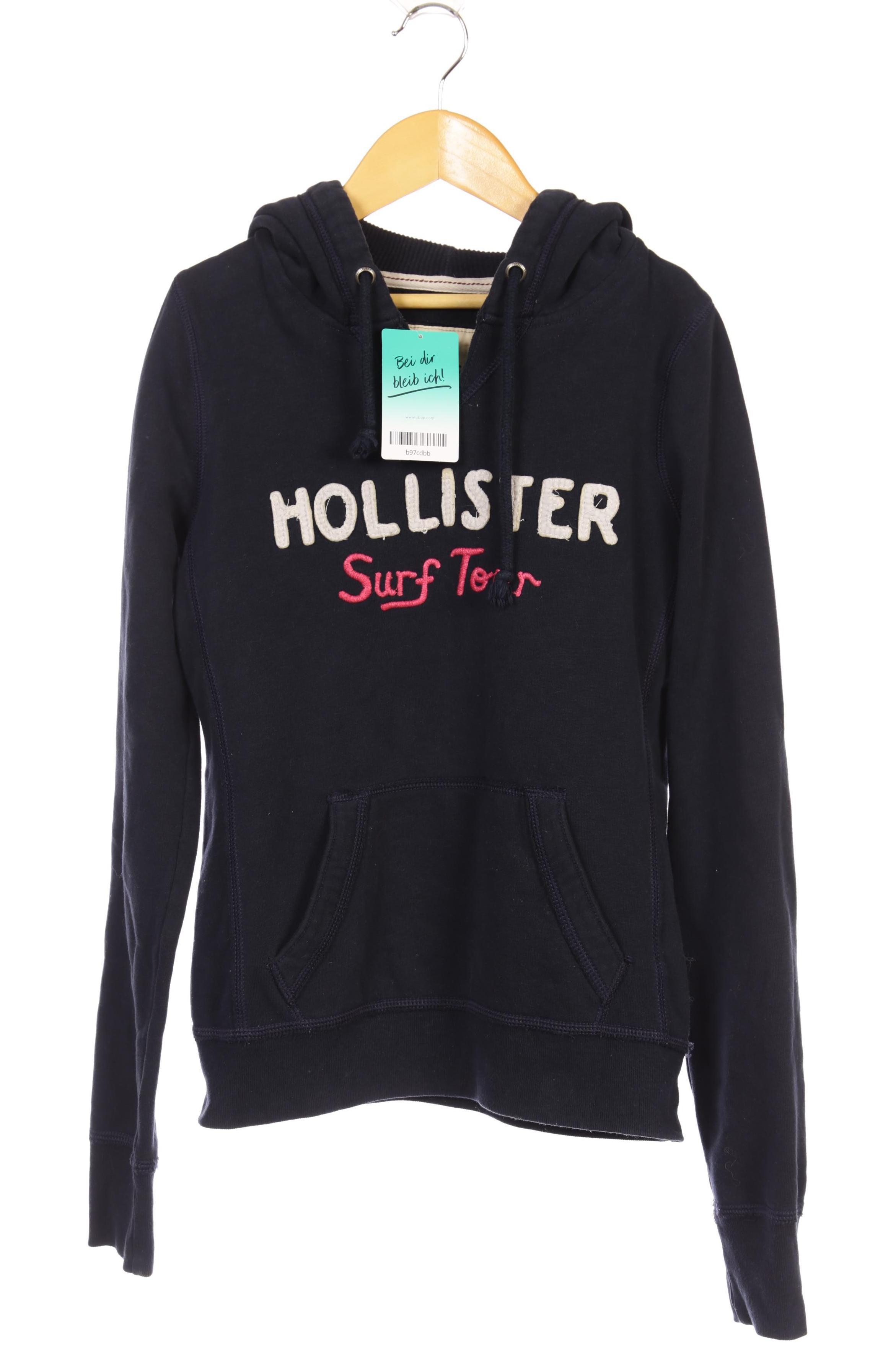 

Hollister Damen Kapuzenpullover, blau, Gr.