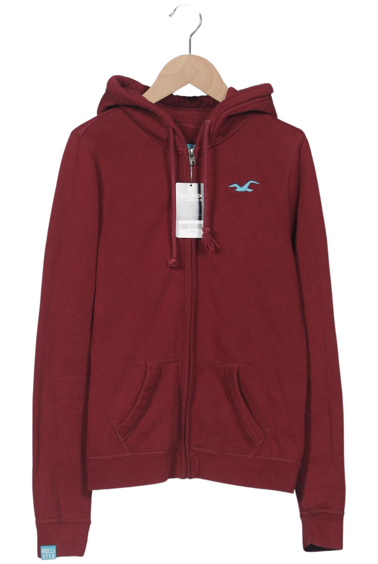 

Hollister Damen Kapuzenpullover, rot, Gr. 38