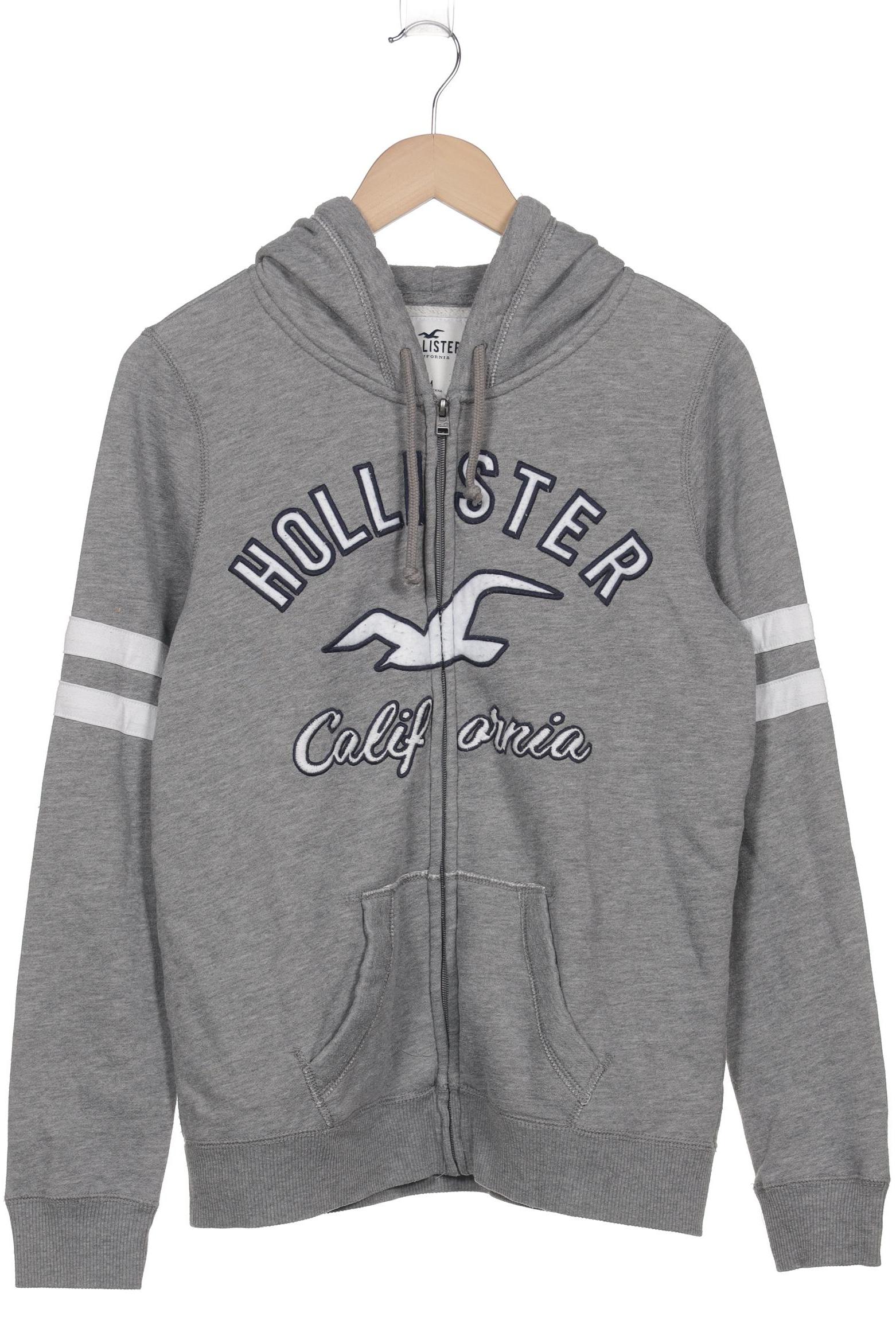 

Hollister Damen Kapuzenpullover, grau, Gr. 38