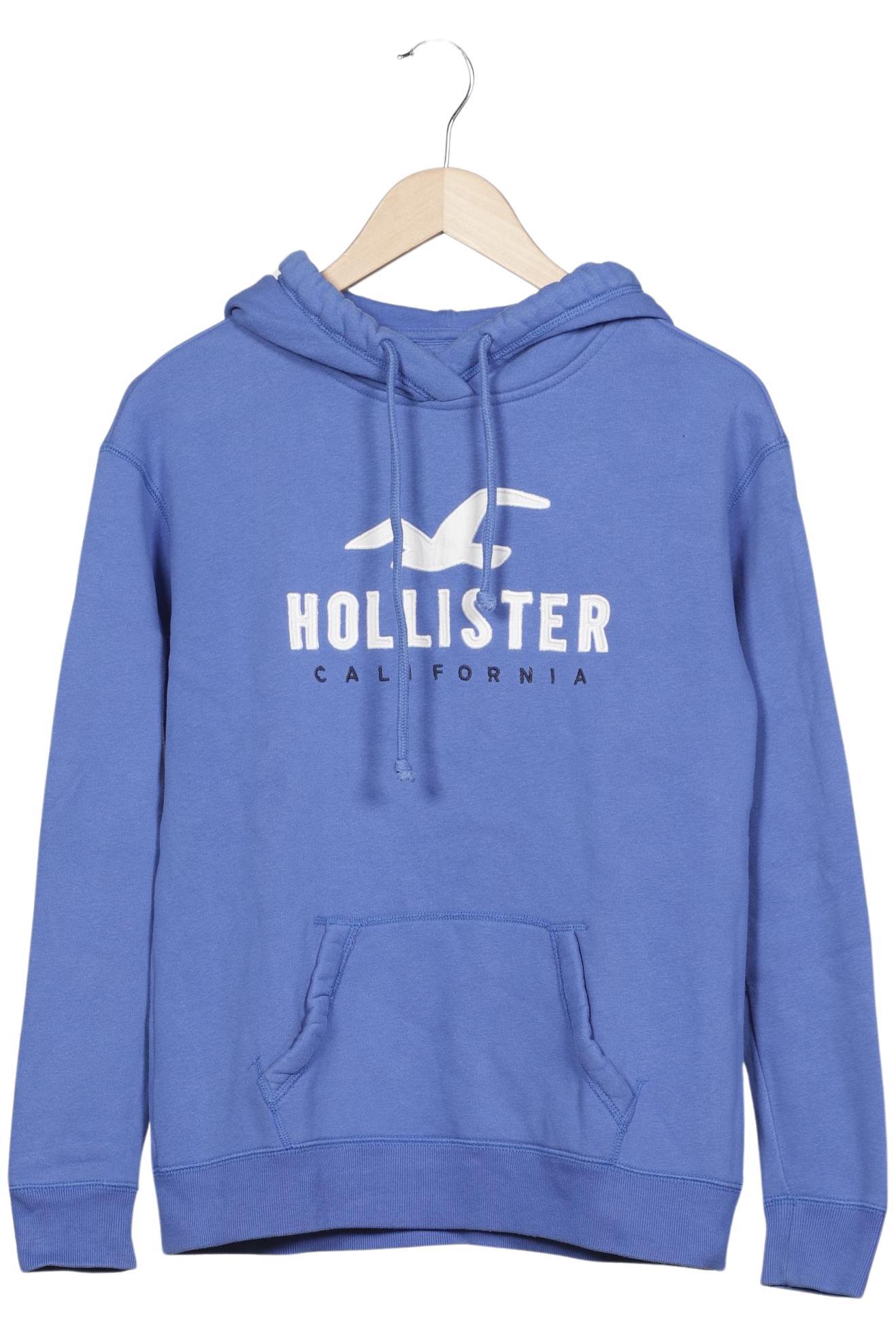 

Hollister Damen Kapuzenpullover, blau, Gr. 36