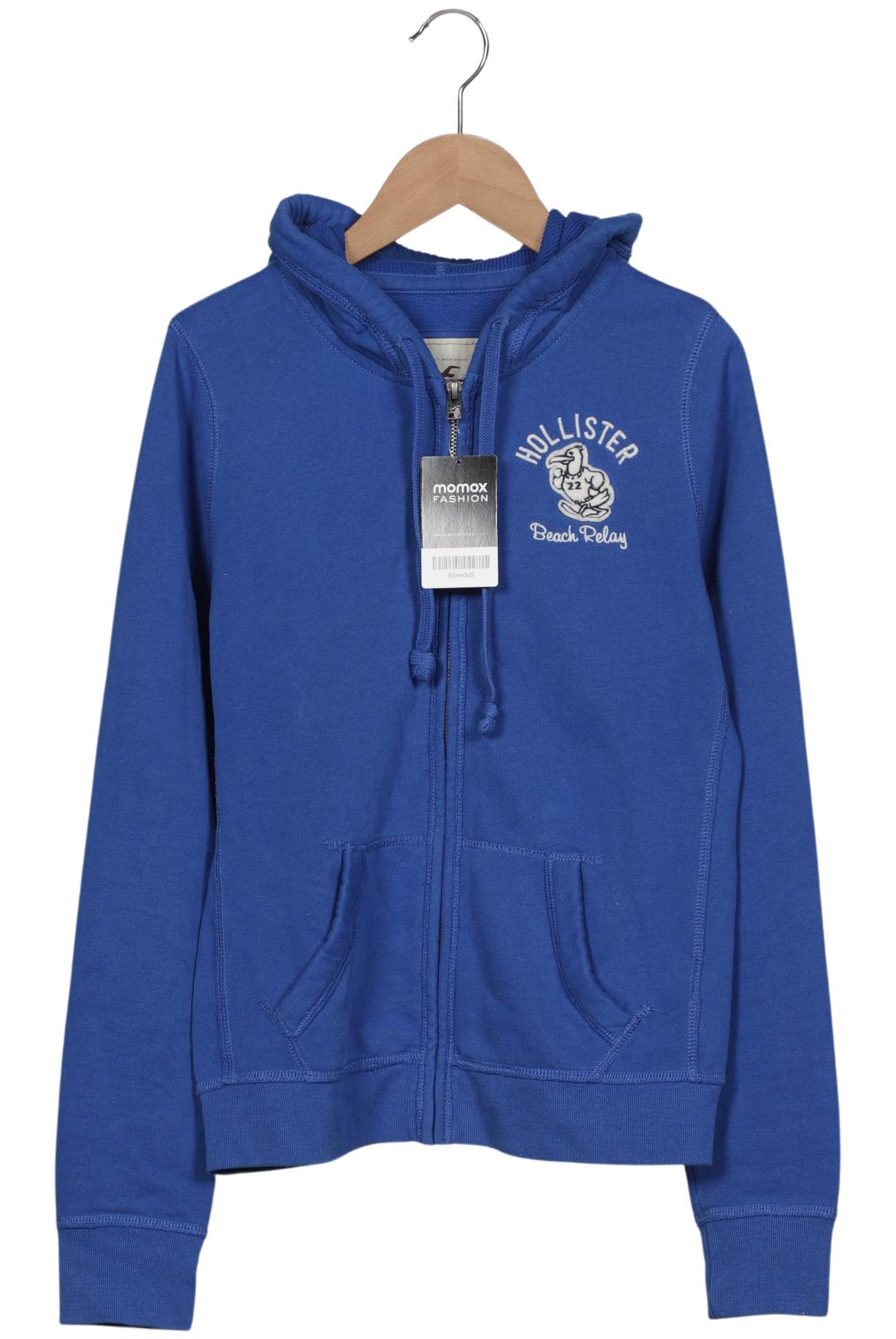 

Hollister Damen Kapuzenpullover, blau, Gr. 38