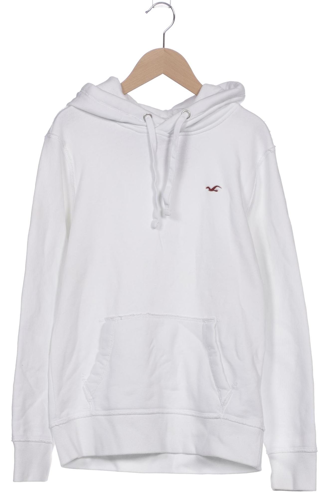 

Hollister Damen Kapuzenpullover, weiß, Gr. 34