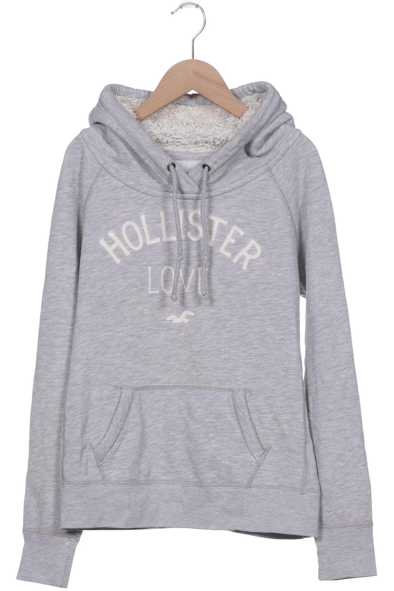 

Hollister Damen Kapuzenpullover, grau