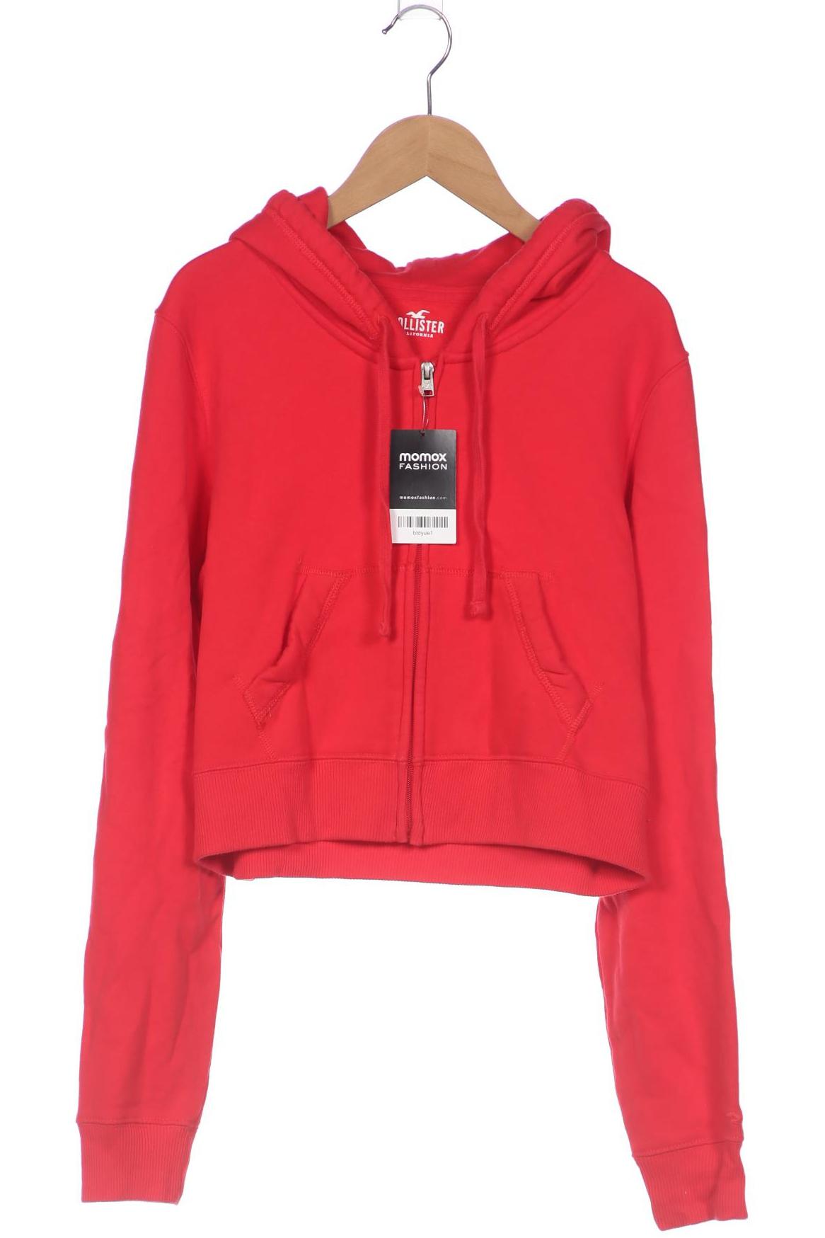 

Hollister Damen Kapuzenpullover, rot, Gr. 42