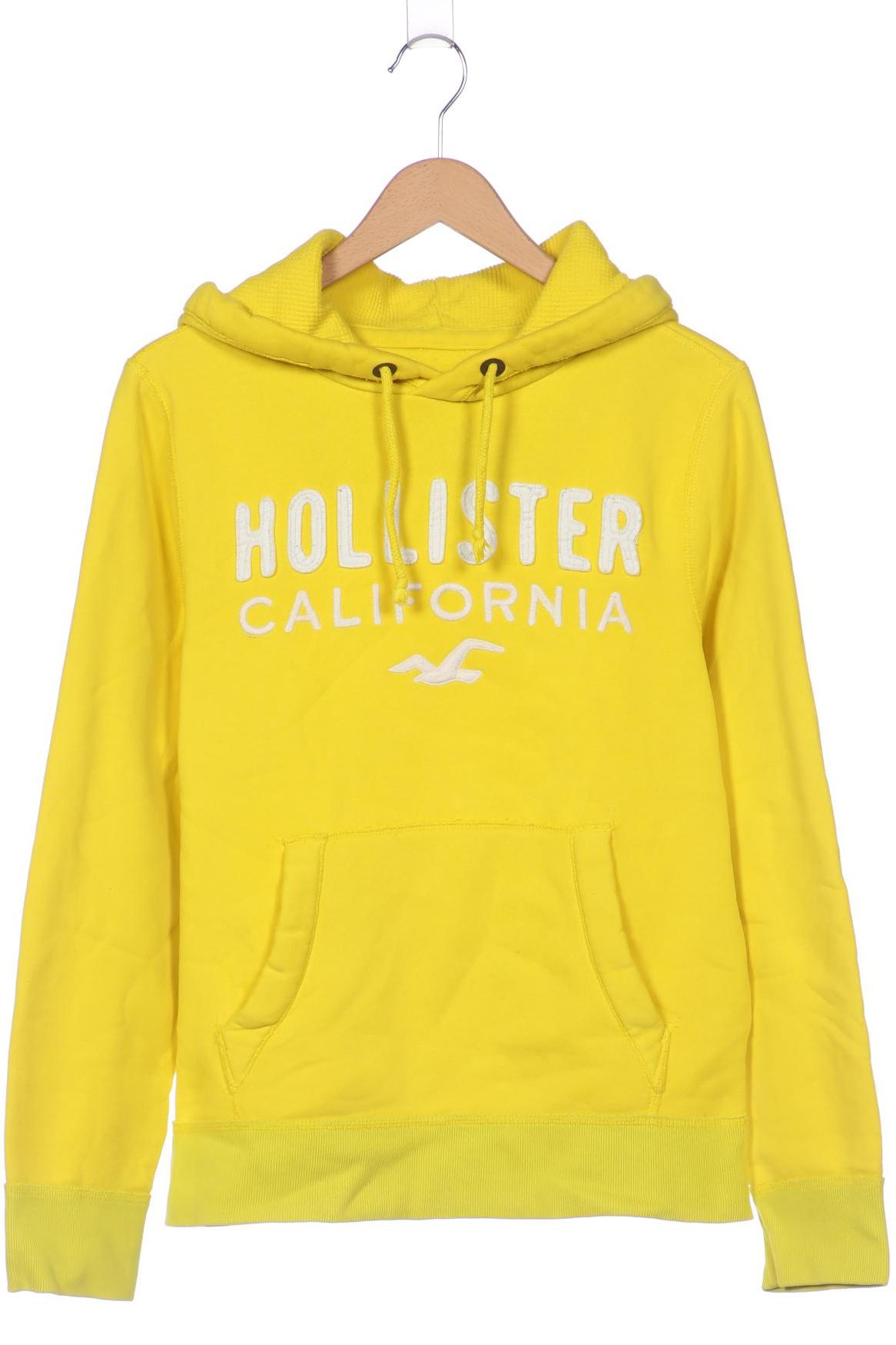 

Hollister Damen Kapuzenpullover, gelb, Gr. 38