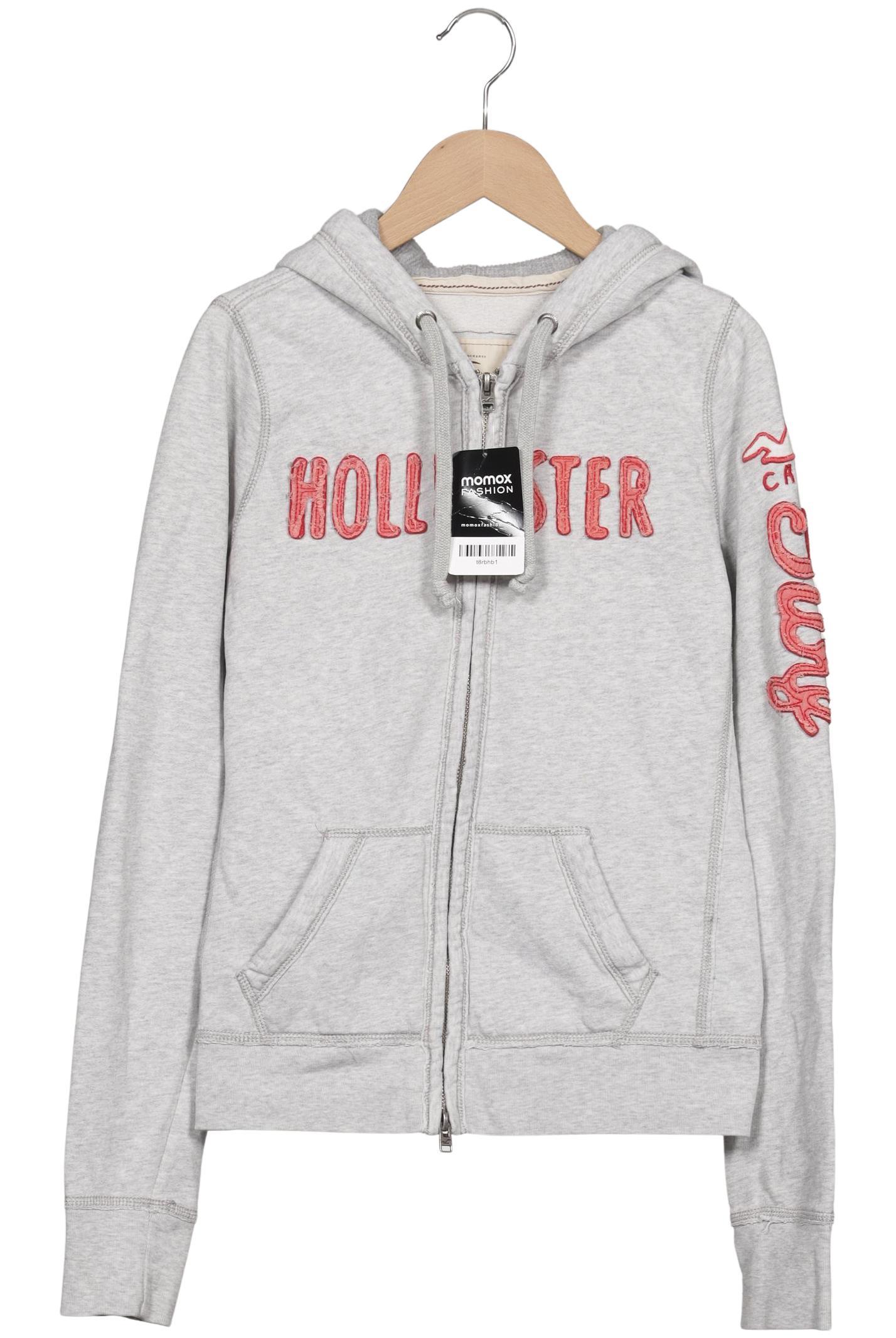 

Hollister Damen Kapuzenpullover, grau, Gr. 38