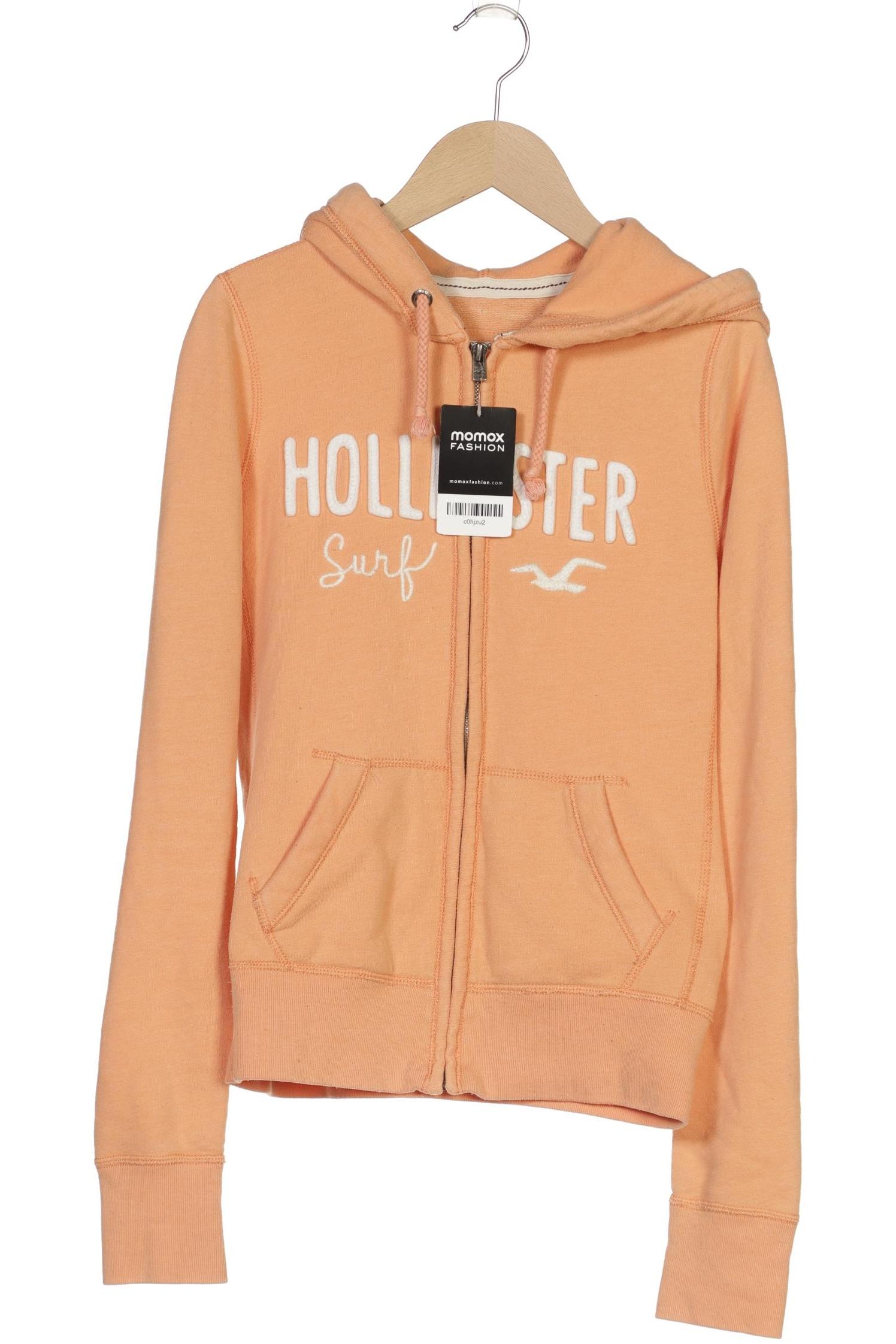 

Hollister Damen Kapuzenpullover, orange, Gr. 36