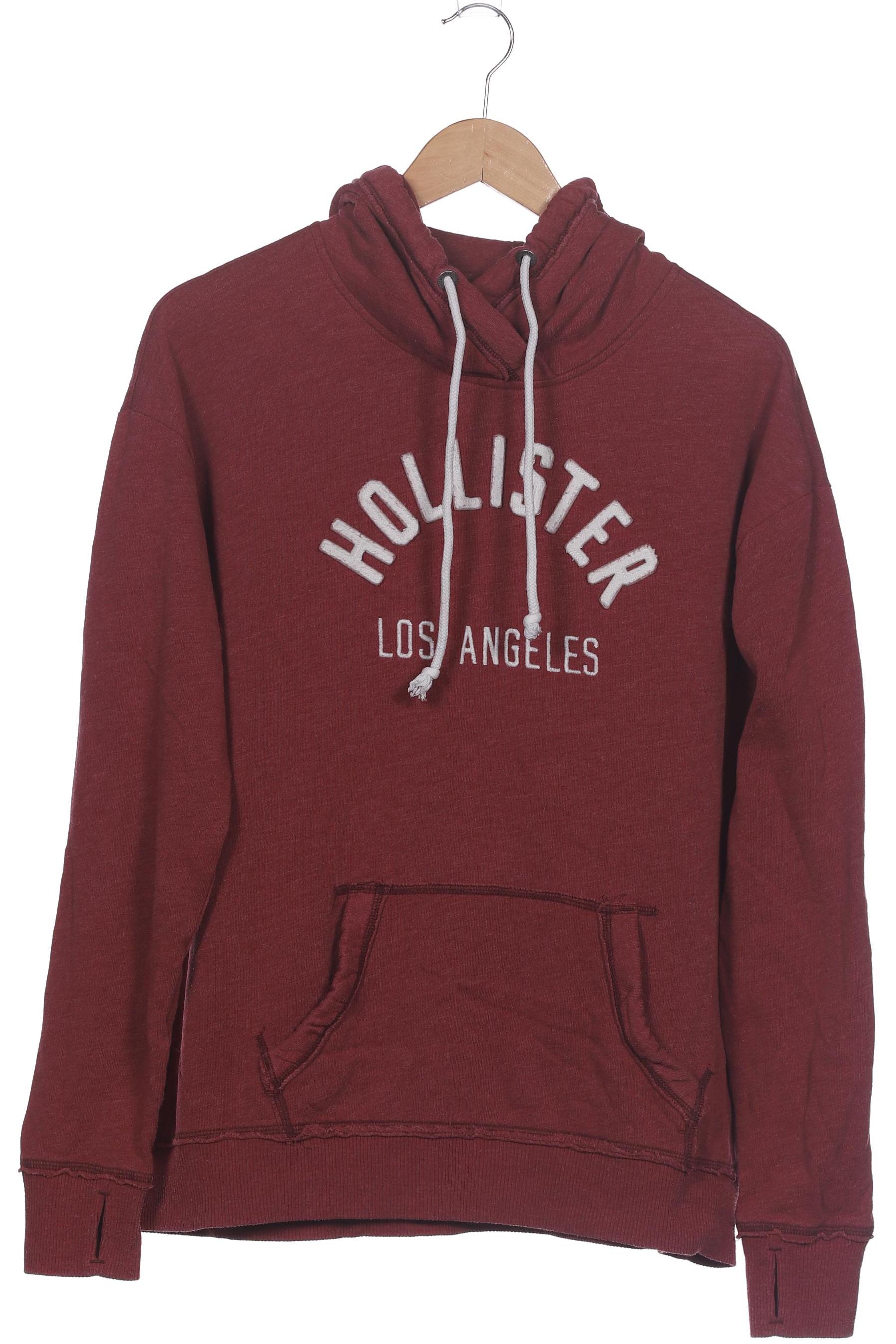 

Hollister Damen Kapuzenpullover, rot, Gr. 42