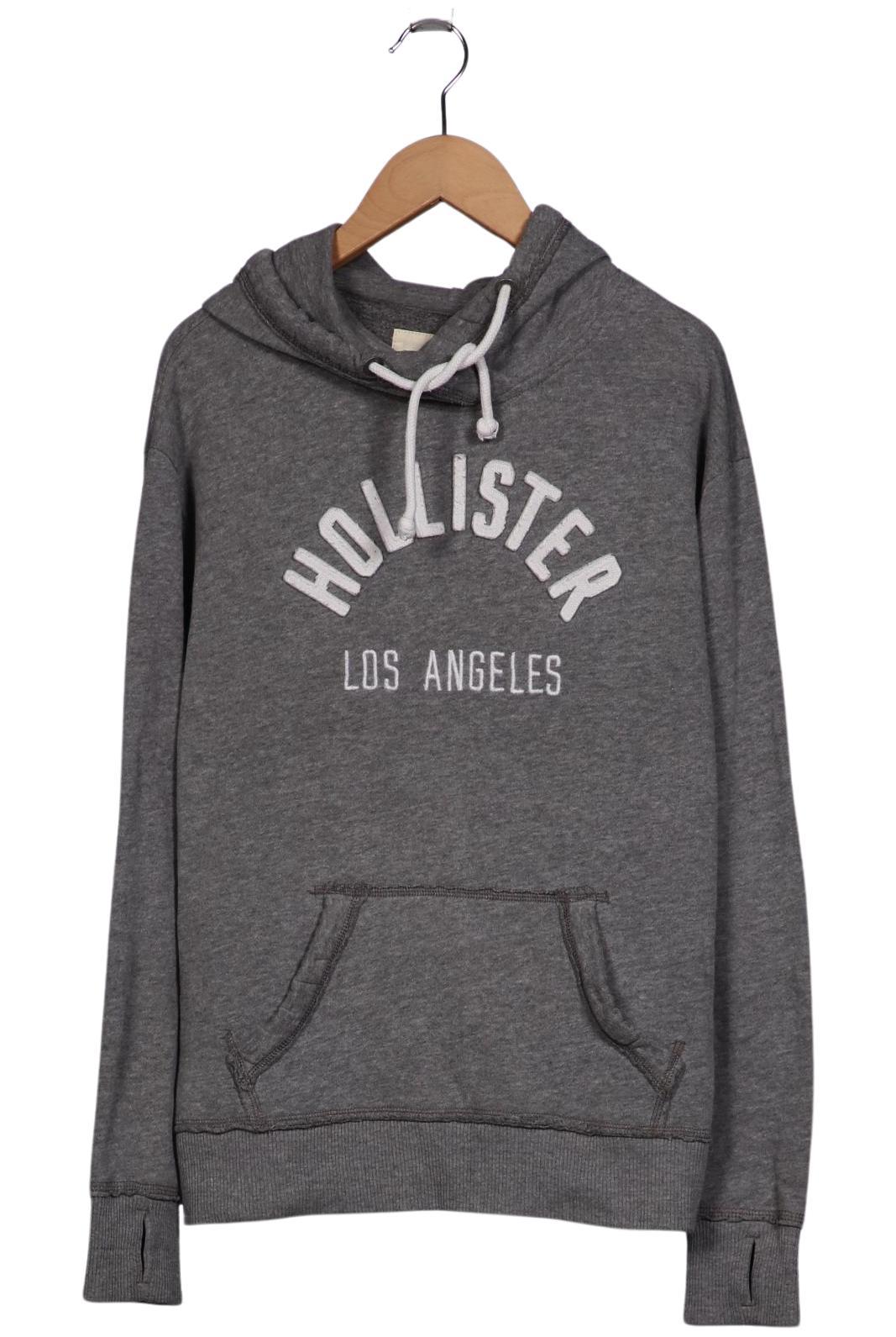 

Hollister Damen Kapuzenpullover, grau, Gr. 36