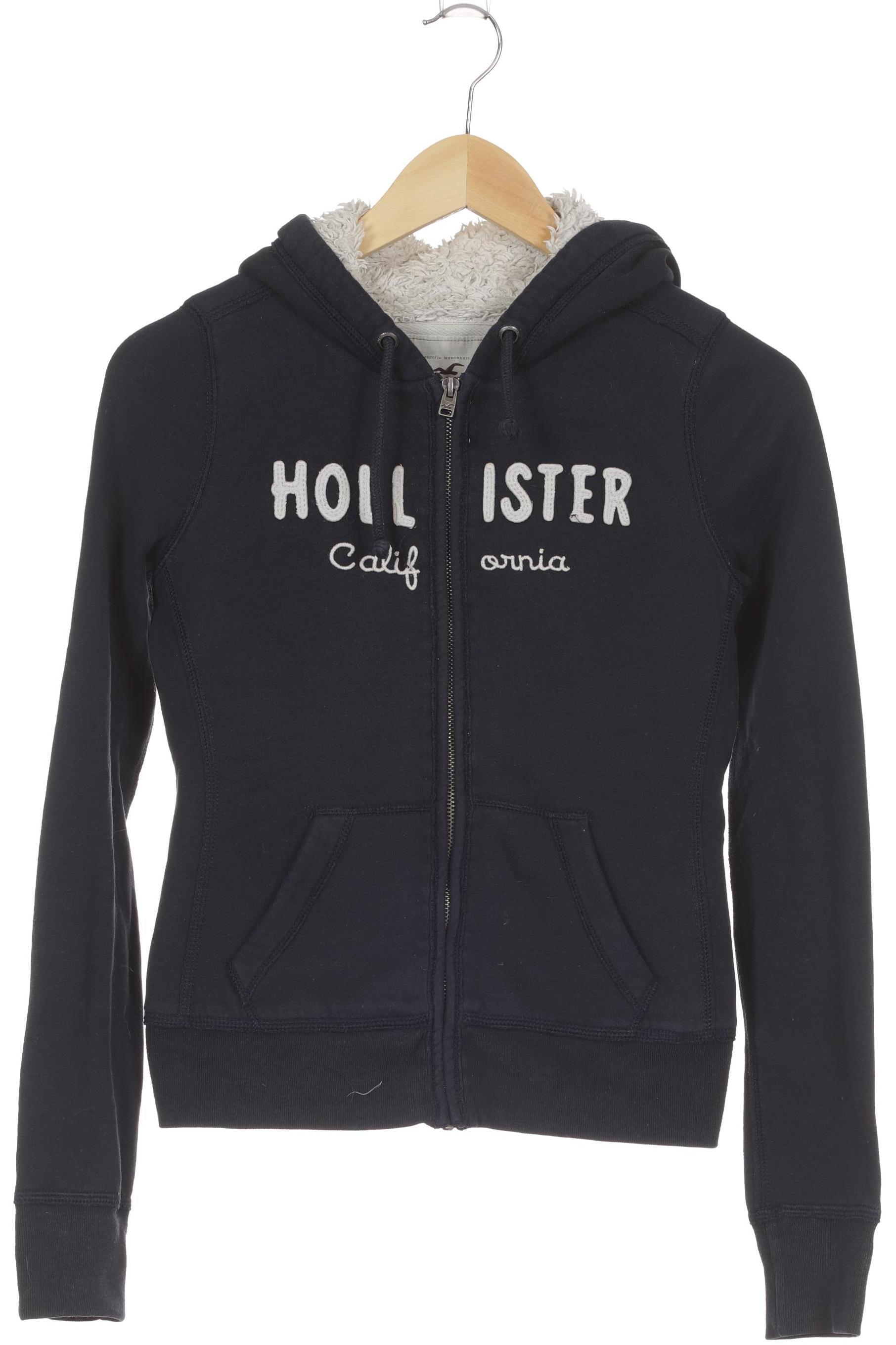 

Hollister Damen Kapuzenpullover, blau, Gr.