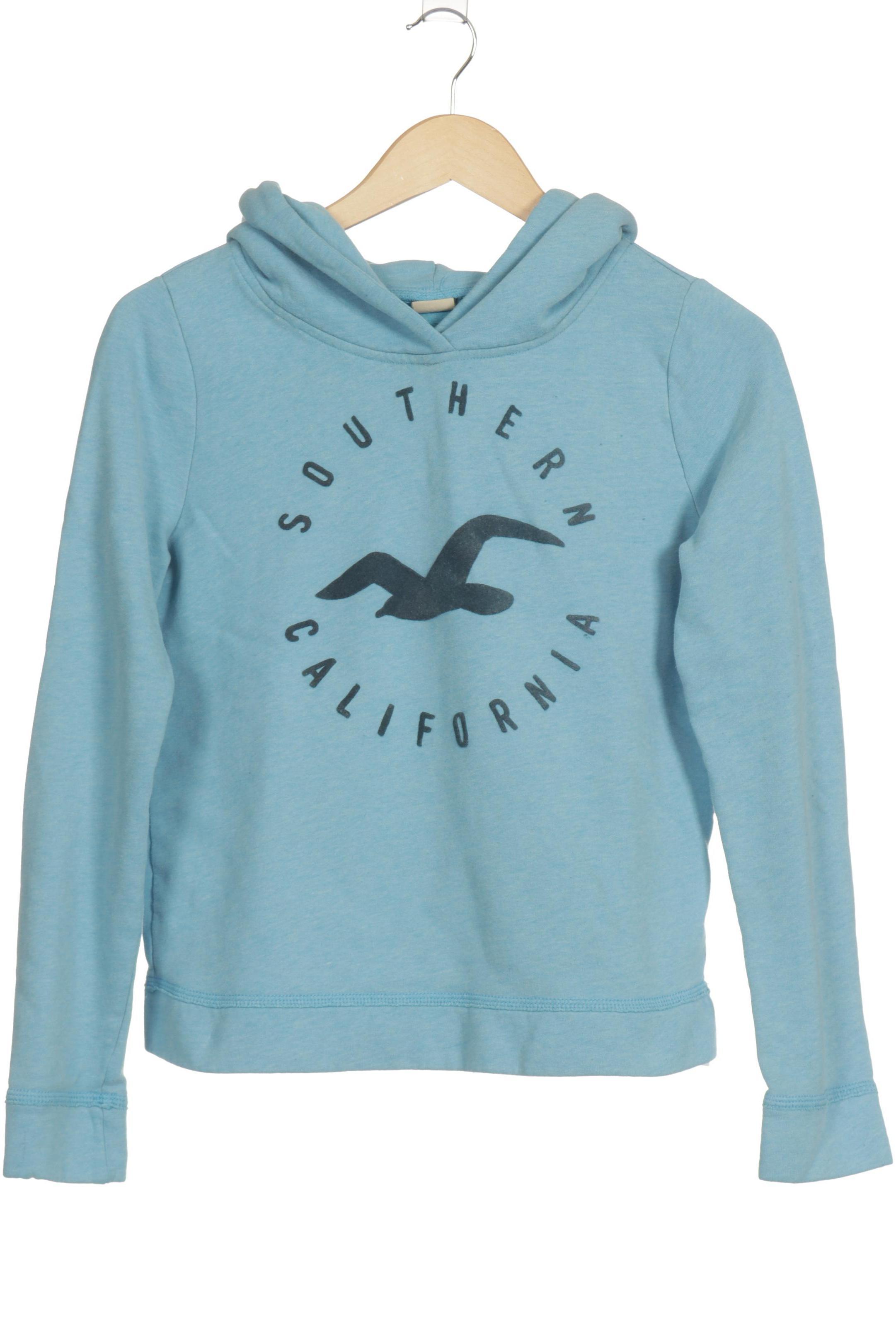 

Hollister Damen Kapuzenpullover, blau, Gr.