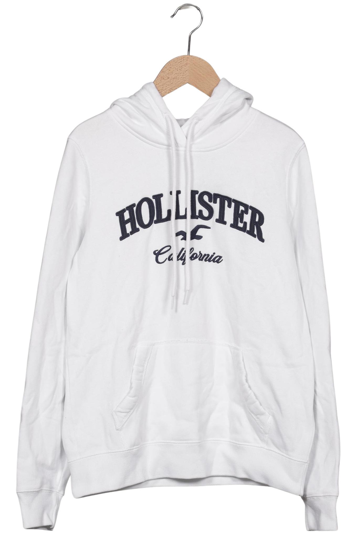 

Hollister Damen Kapuzenpullover, weiß, Gr. 34