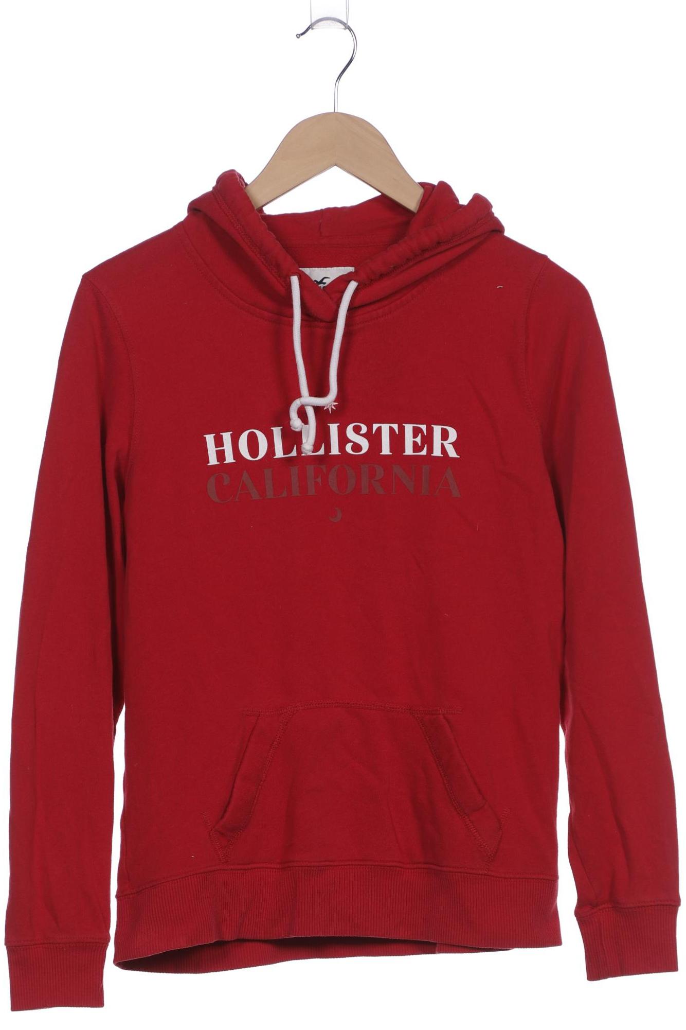 

Hollister Damen Kapuzenpullover, rot, Gr. 38