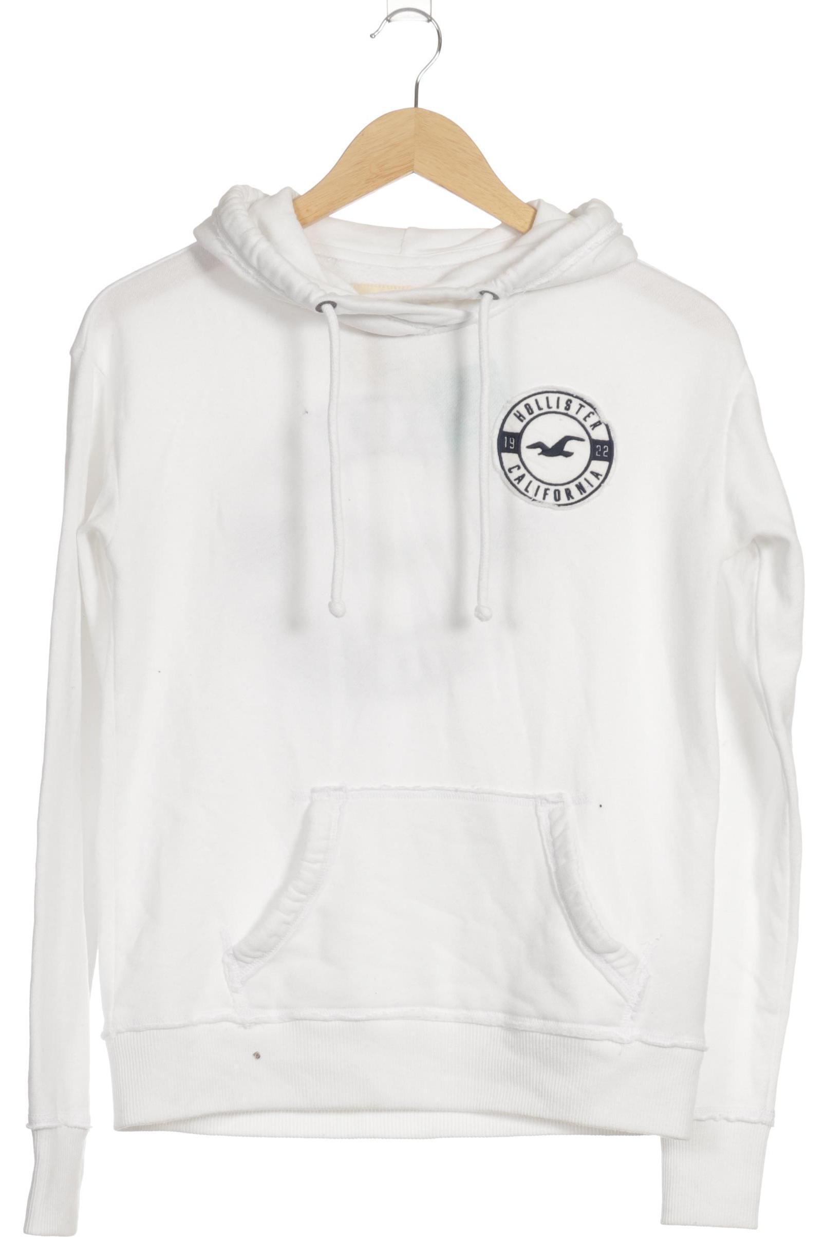 

Hollister Damen Kapuzenpullover, weiß, Gr.