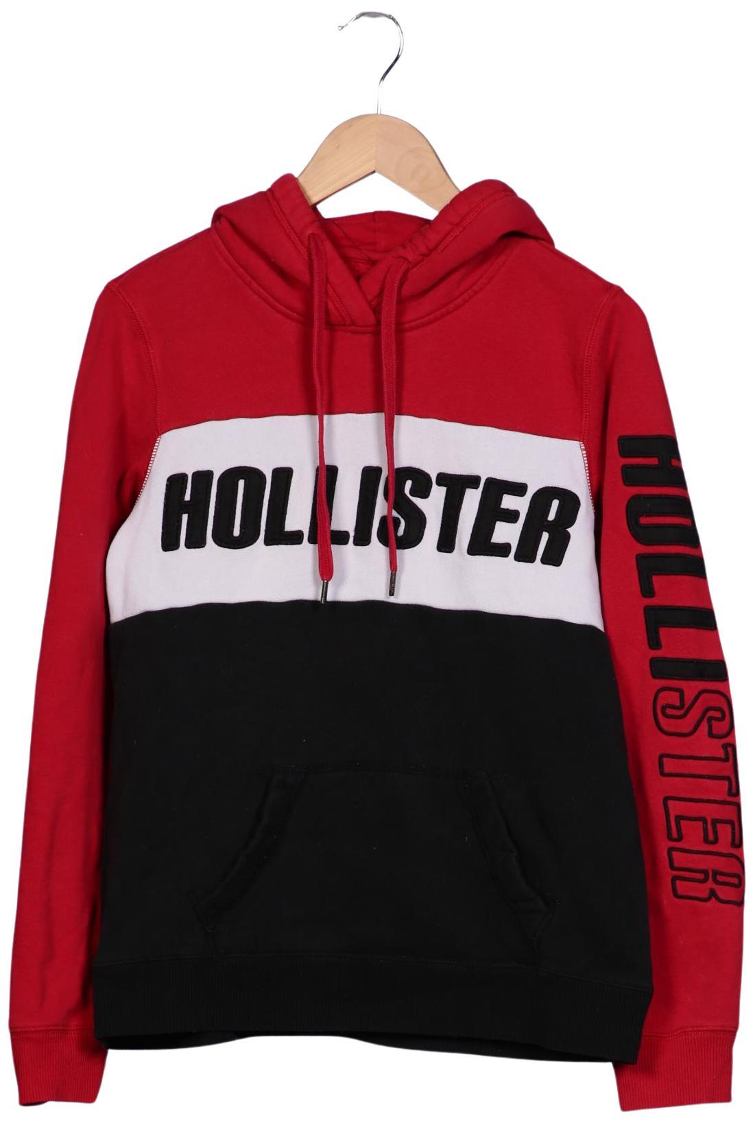 

Hollister Damen Kapuzenpullover, rot, Gr. 38