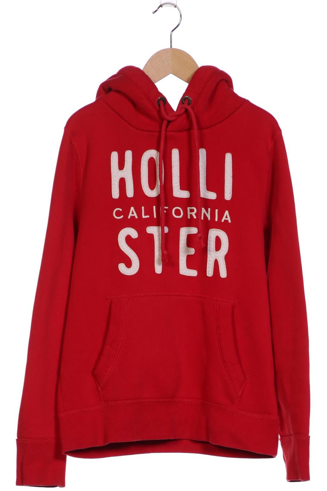 

Hollister Damen Kapuzenpullover, rot, Gr. 36