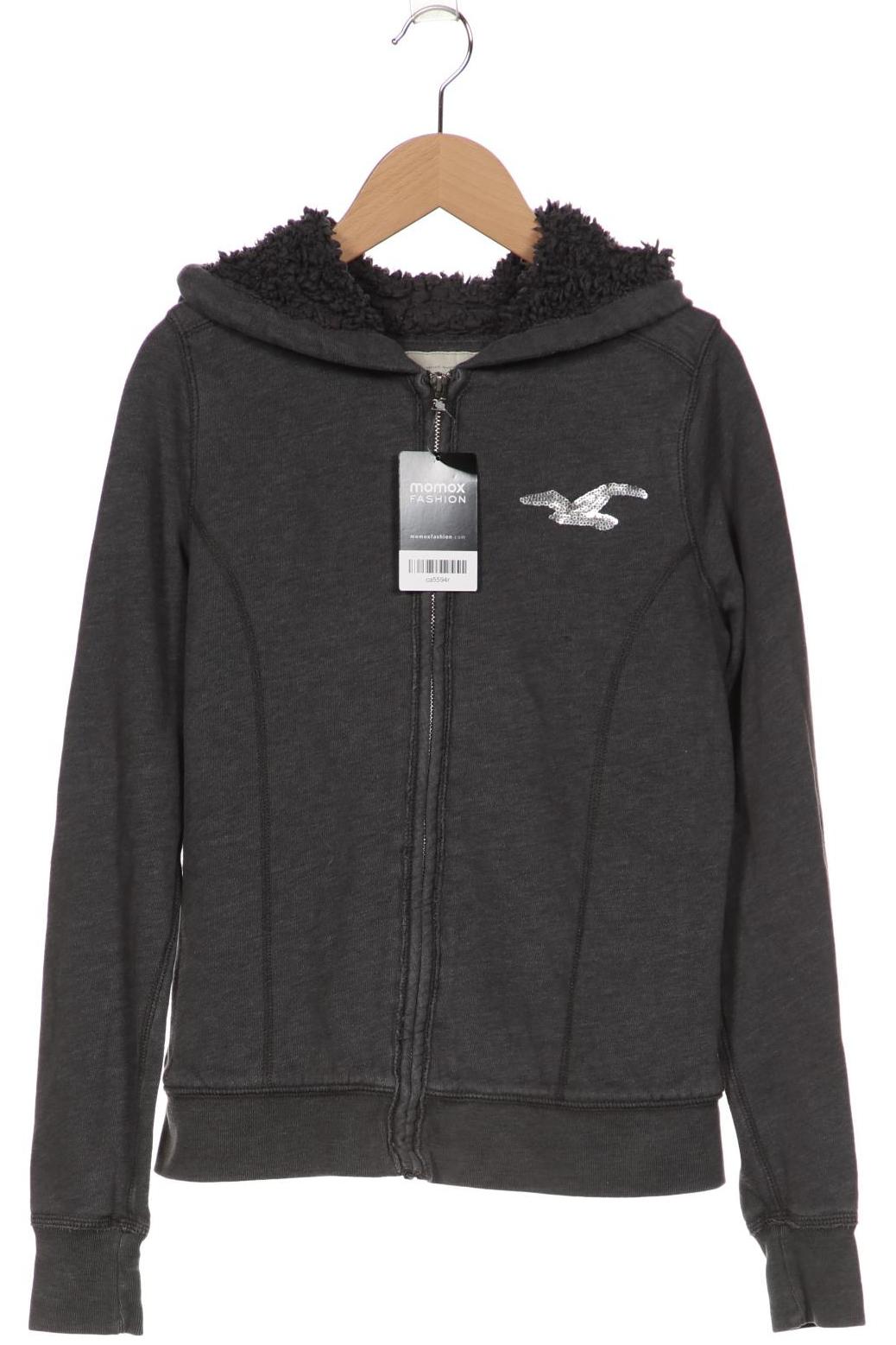 

Hollister Damen Kapuzenpullover, grau