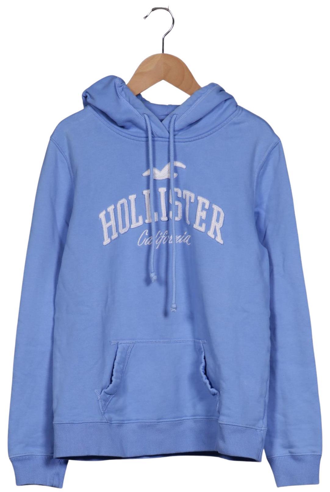 

Hollister Damen Kapuzenpullover, blau, Gr. 38